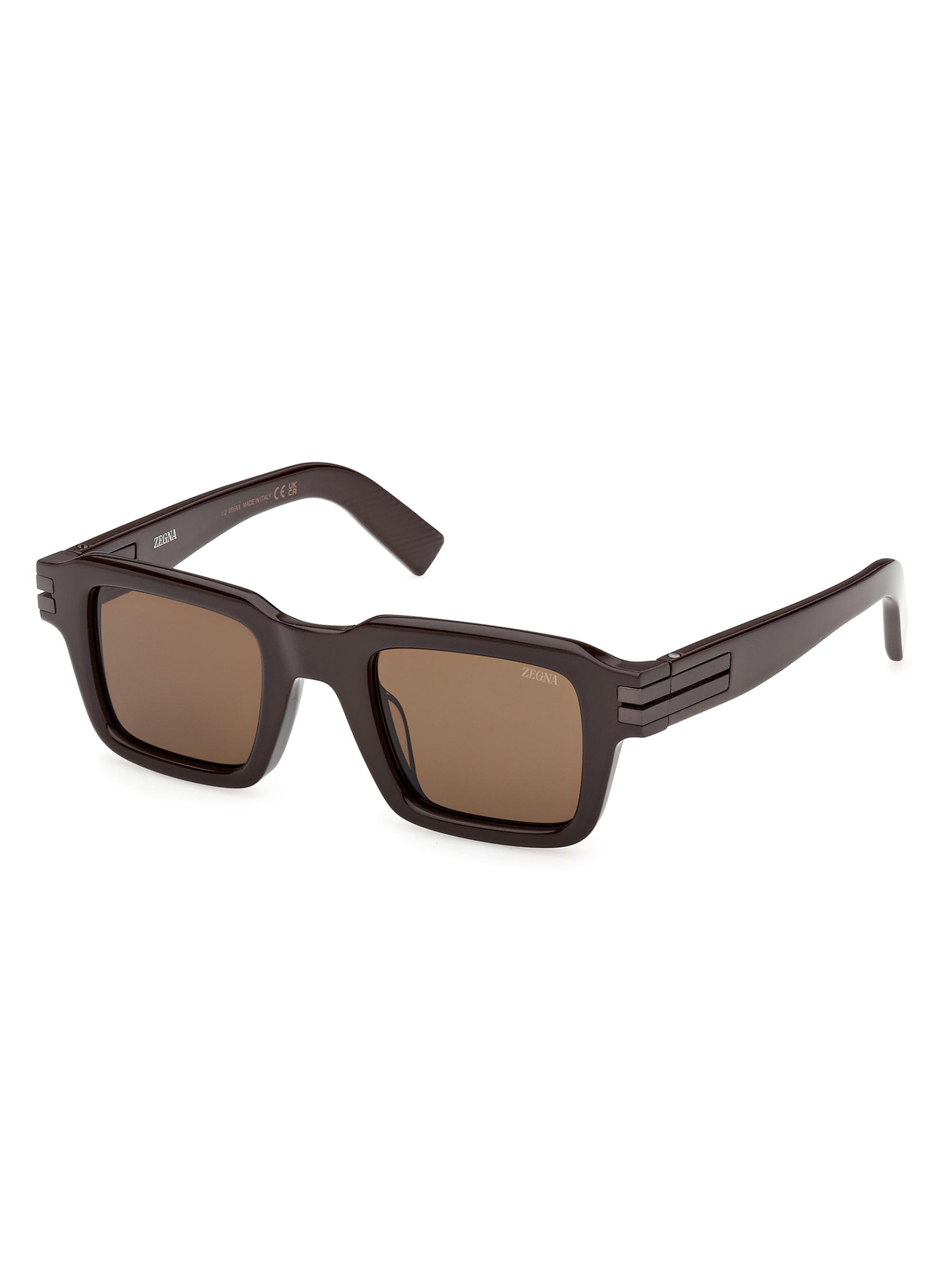 ZEGNA 54MM Rectangular Sunglasses | Saks Fifth Avenue