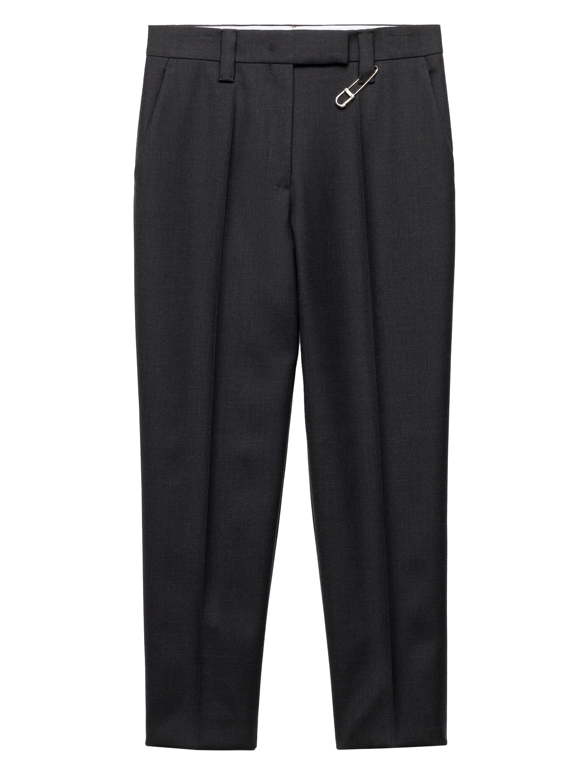 prada wool trousers ウールパンツ Prada Technical Wool Pants with Belt | Saks Fifth Avenue