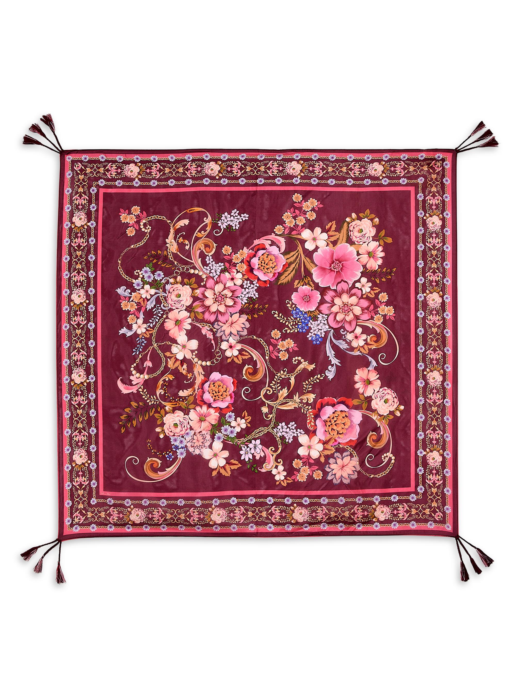 Johnny Was Women's Rolanda Floral Silk Scarf - Silk Scarf Rolanda