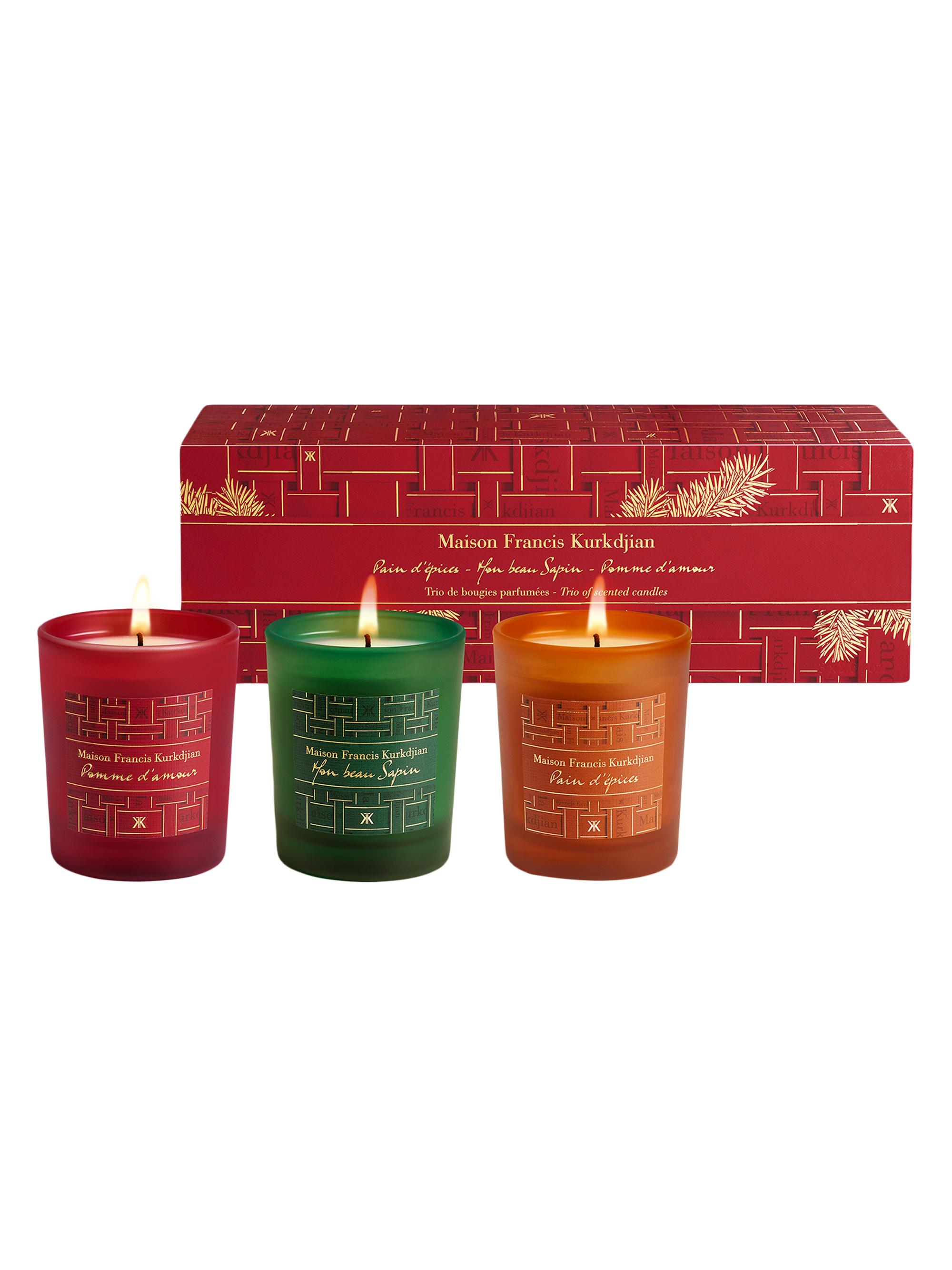 Maison Francis Kurkdjian Scented Candle Trio