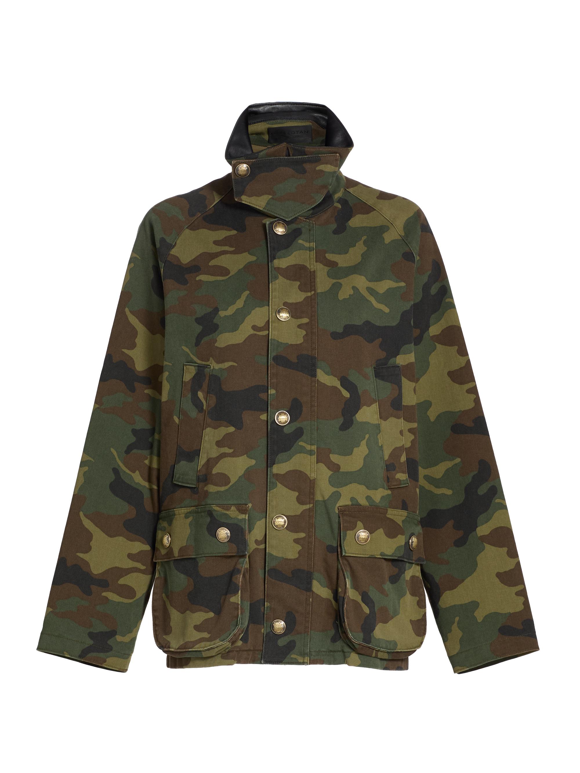 Nili Lotan Women's Andrew Camouflage Parka - Camouflage