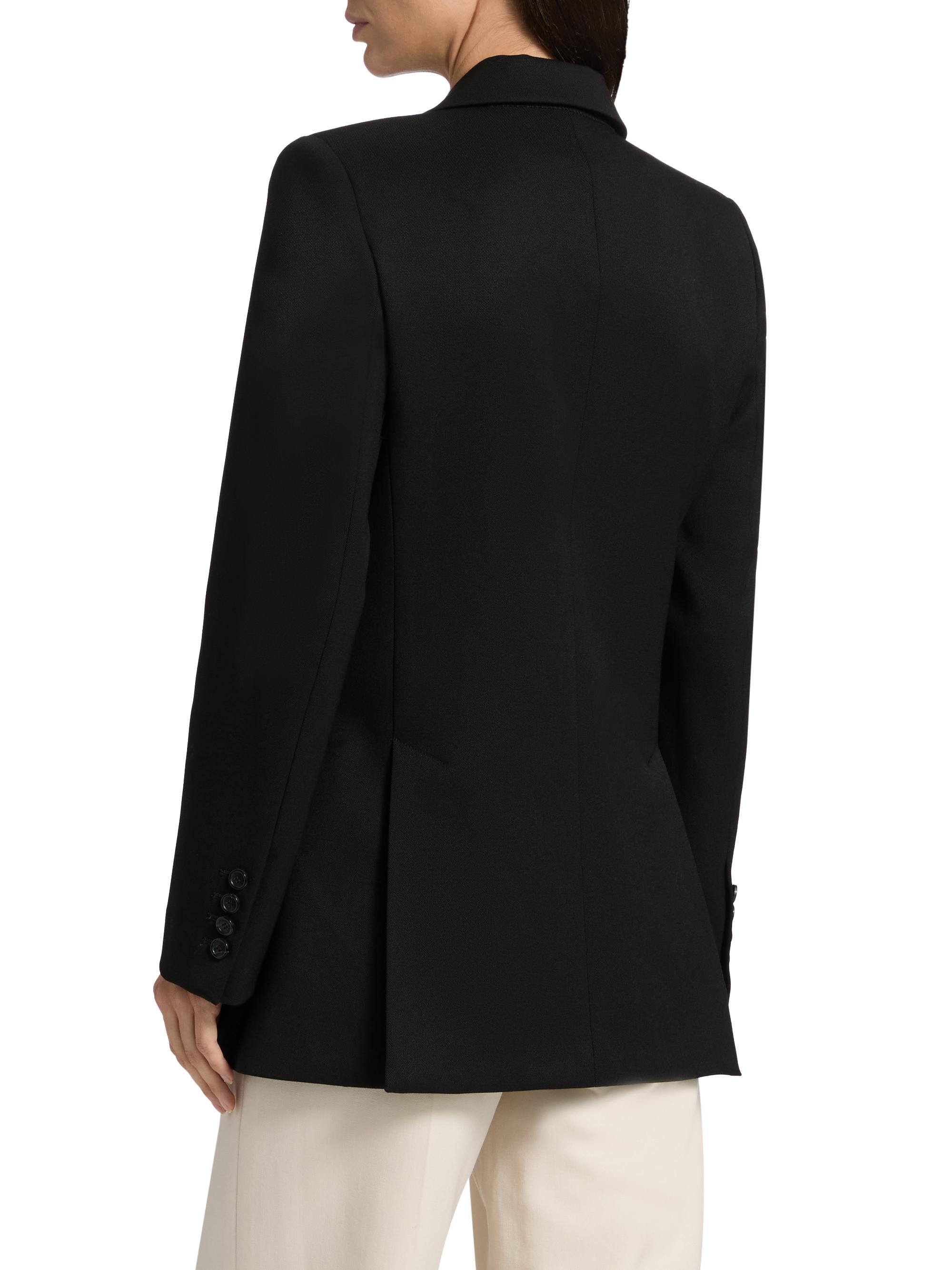 Nili Lotan Weston Wool Double-Breasted Blazer | Saks Fifth Avenue