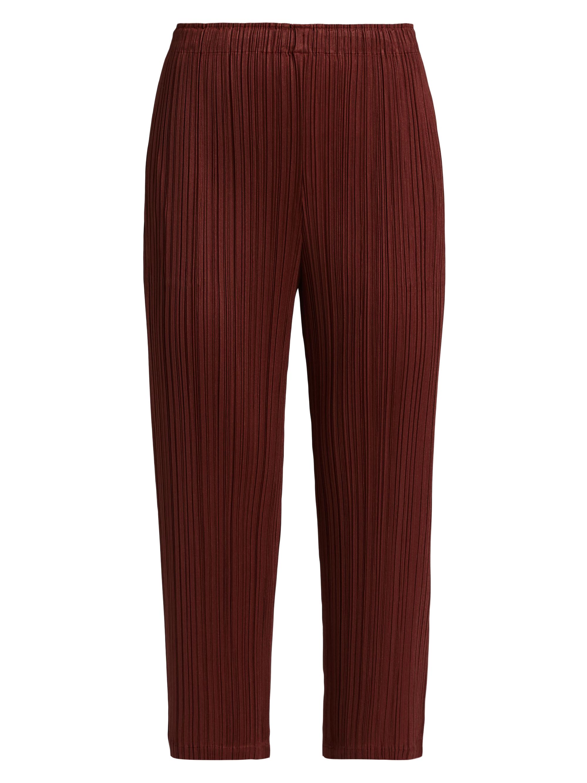 Pleats Please Issey Miyake Monthly Colors: December Wide-Leg Pants