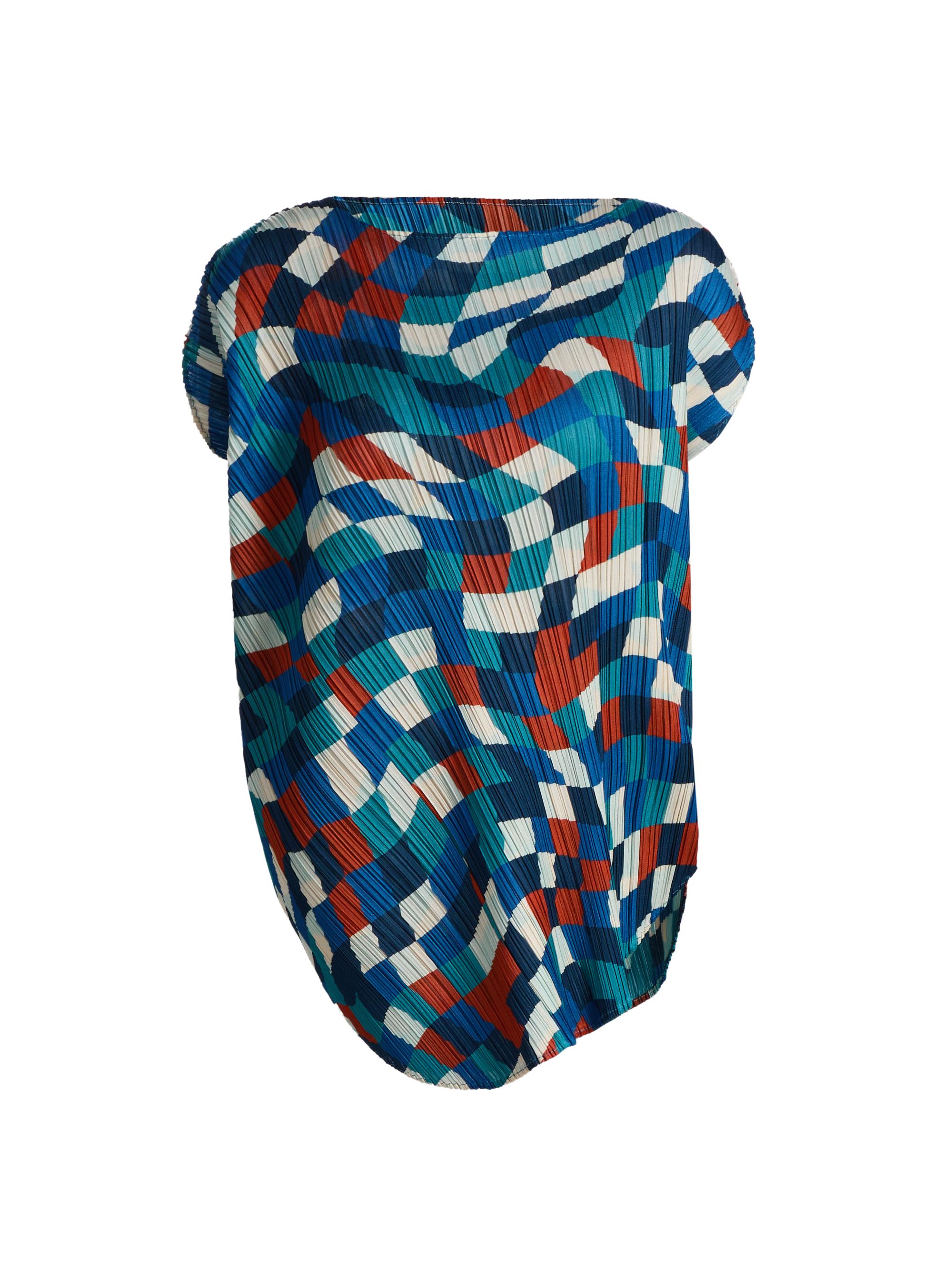 Pleats Please Issey Miyake Grainy Colors Top | Saks Fifth Avenue