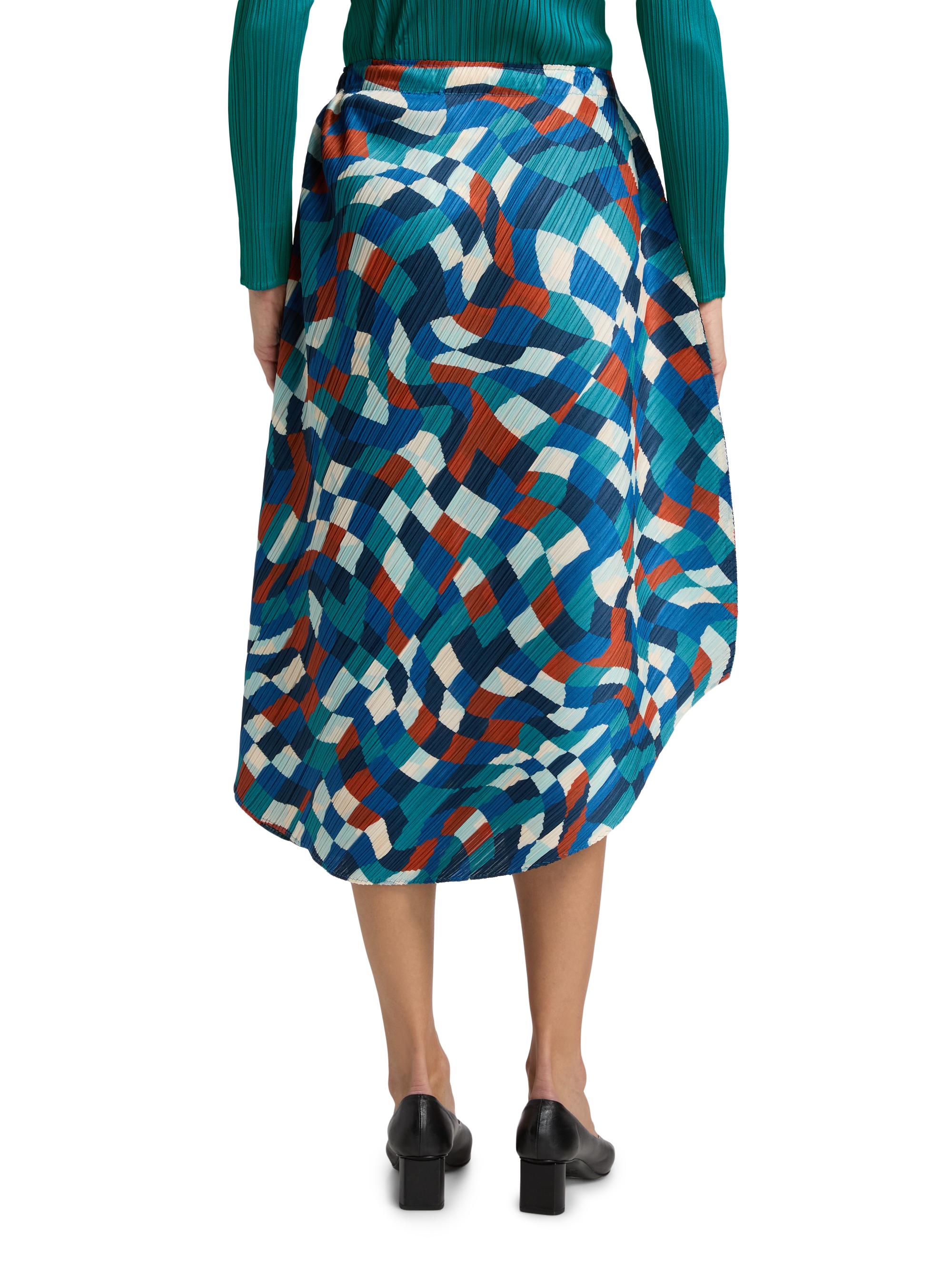 Pleats Please Issey Miyake Dancing Square Geometric Asymmetric
