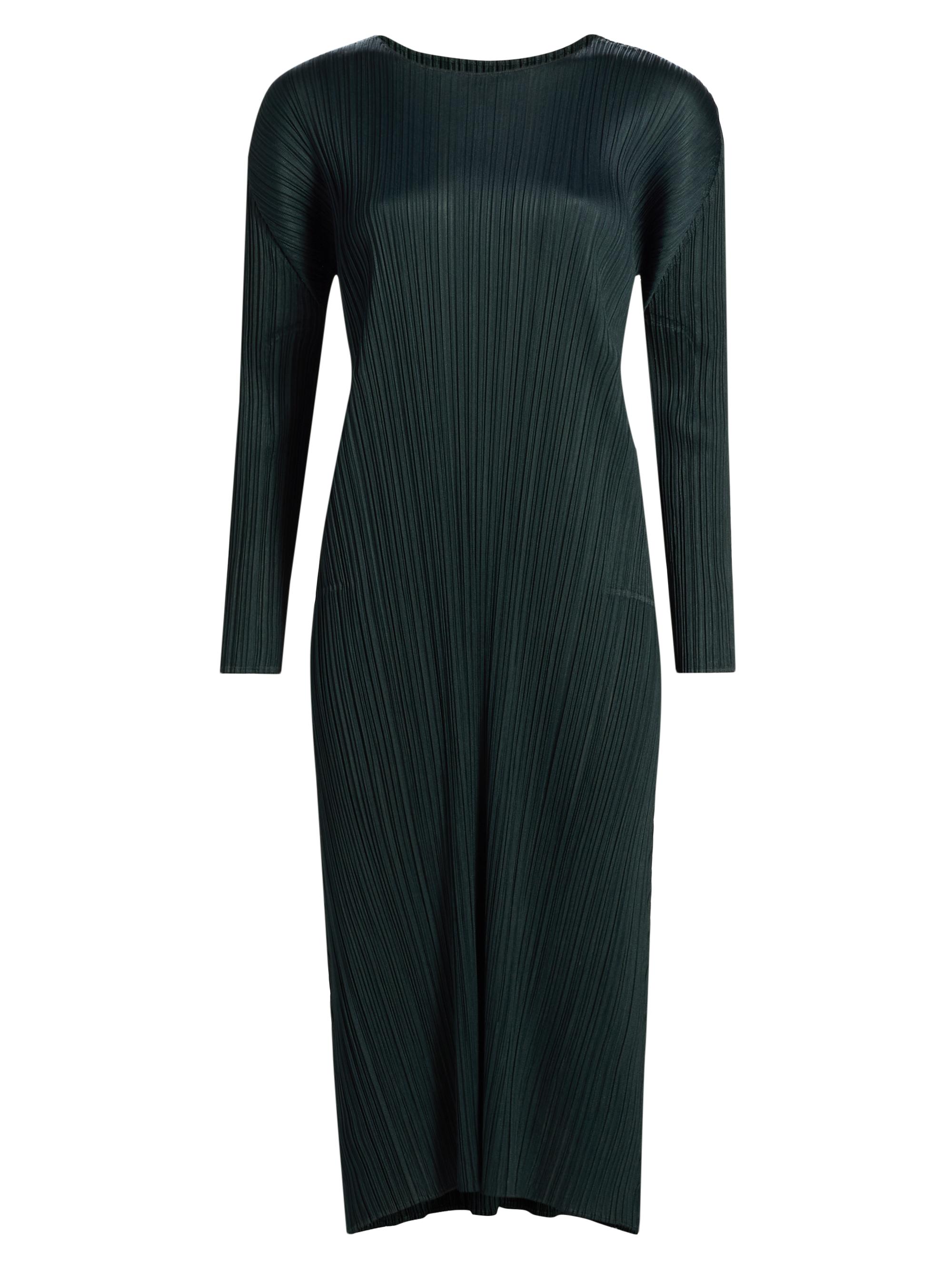 Pleats Please Issey Miyake December Long-Sleeve Midi-Dress | Saks