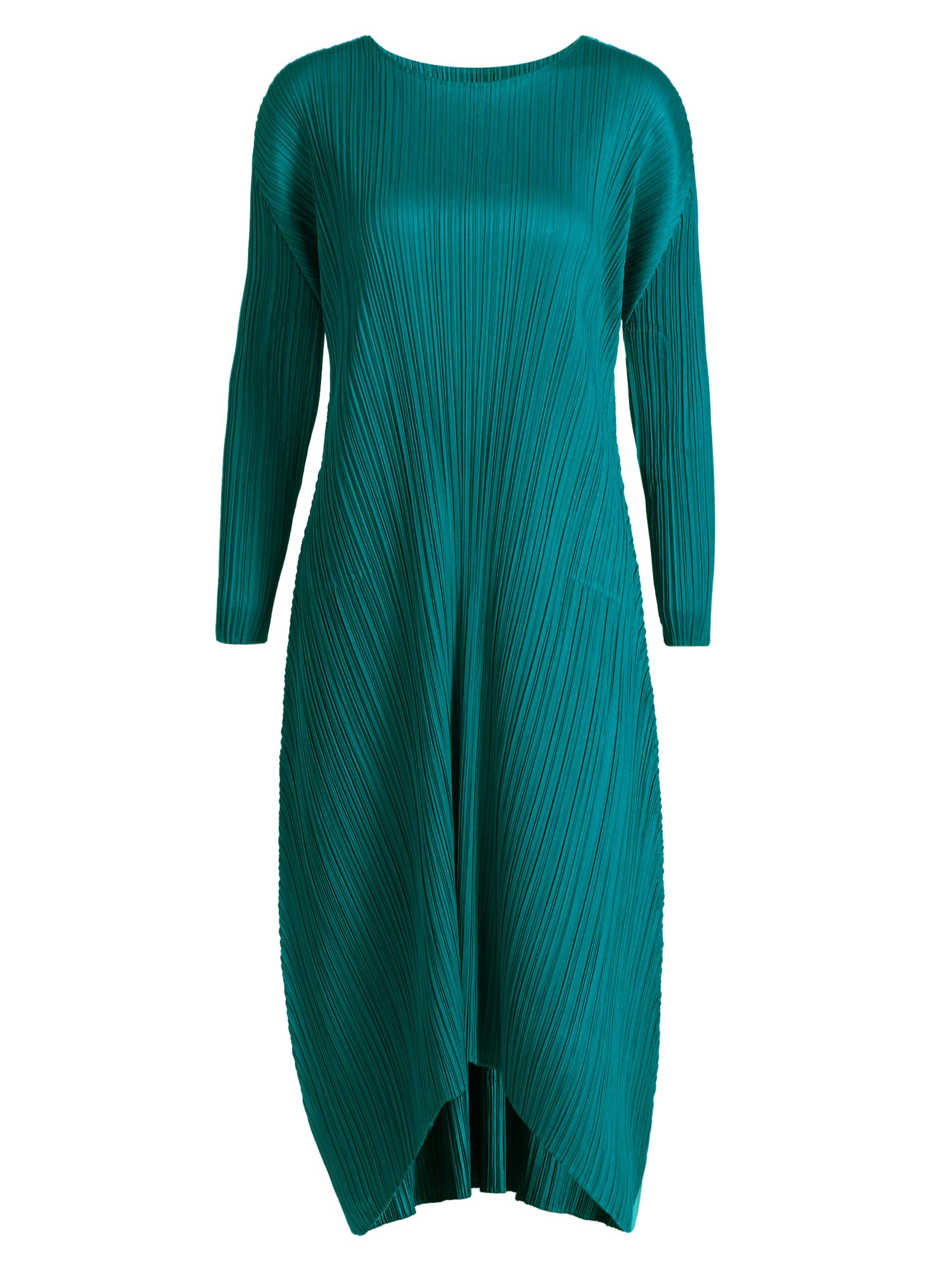 Pleats Please Issey Miyake December Long-Sleeve Midi-Dress | Saks