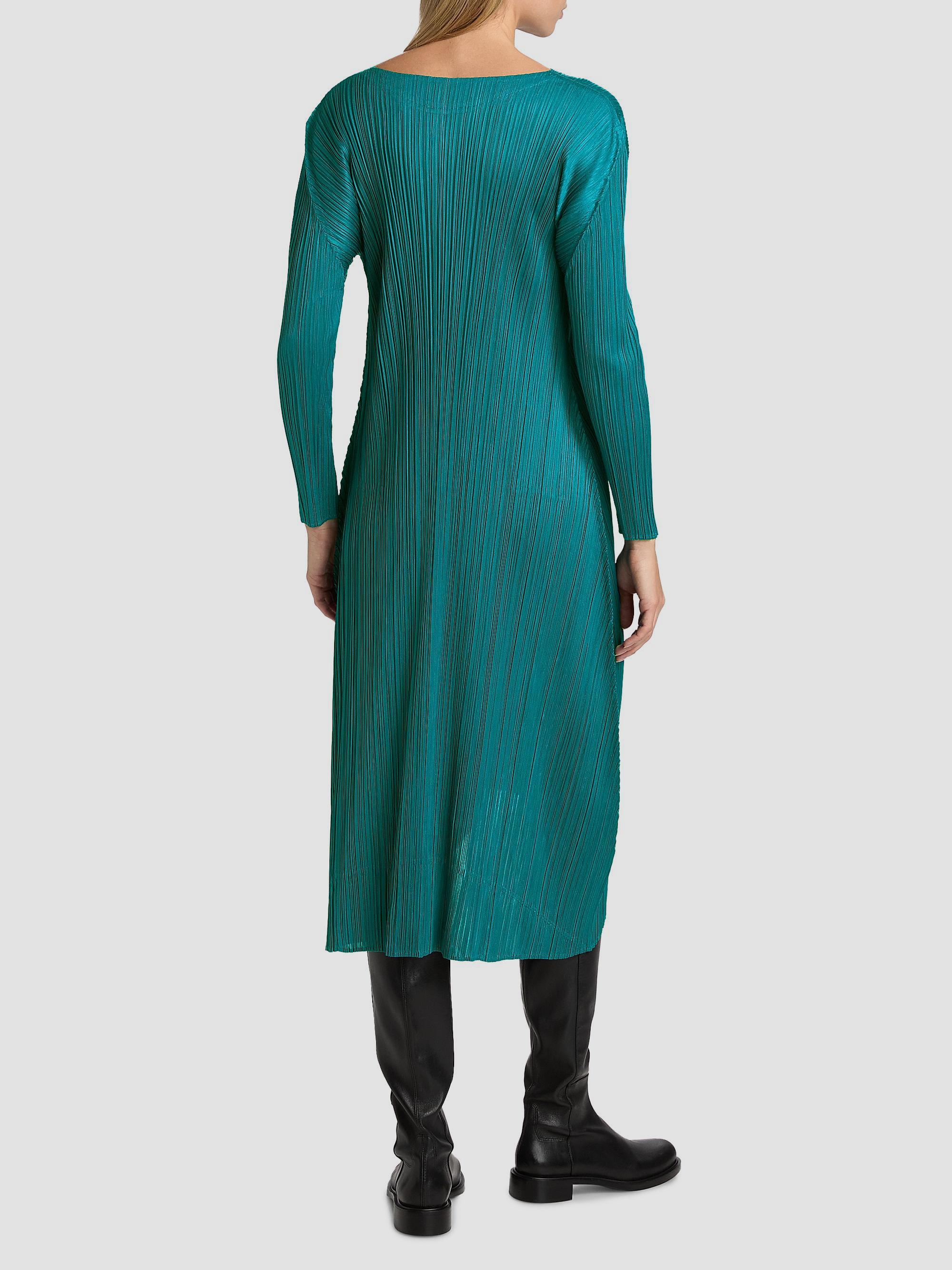 Pleats Please Issey Miyake Monthly Colors: October Midi-Dress