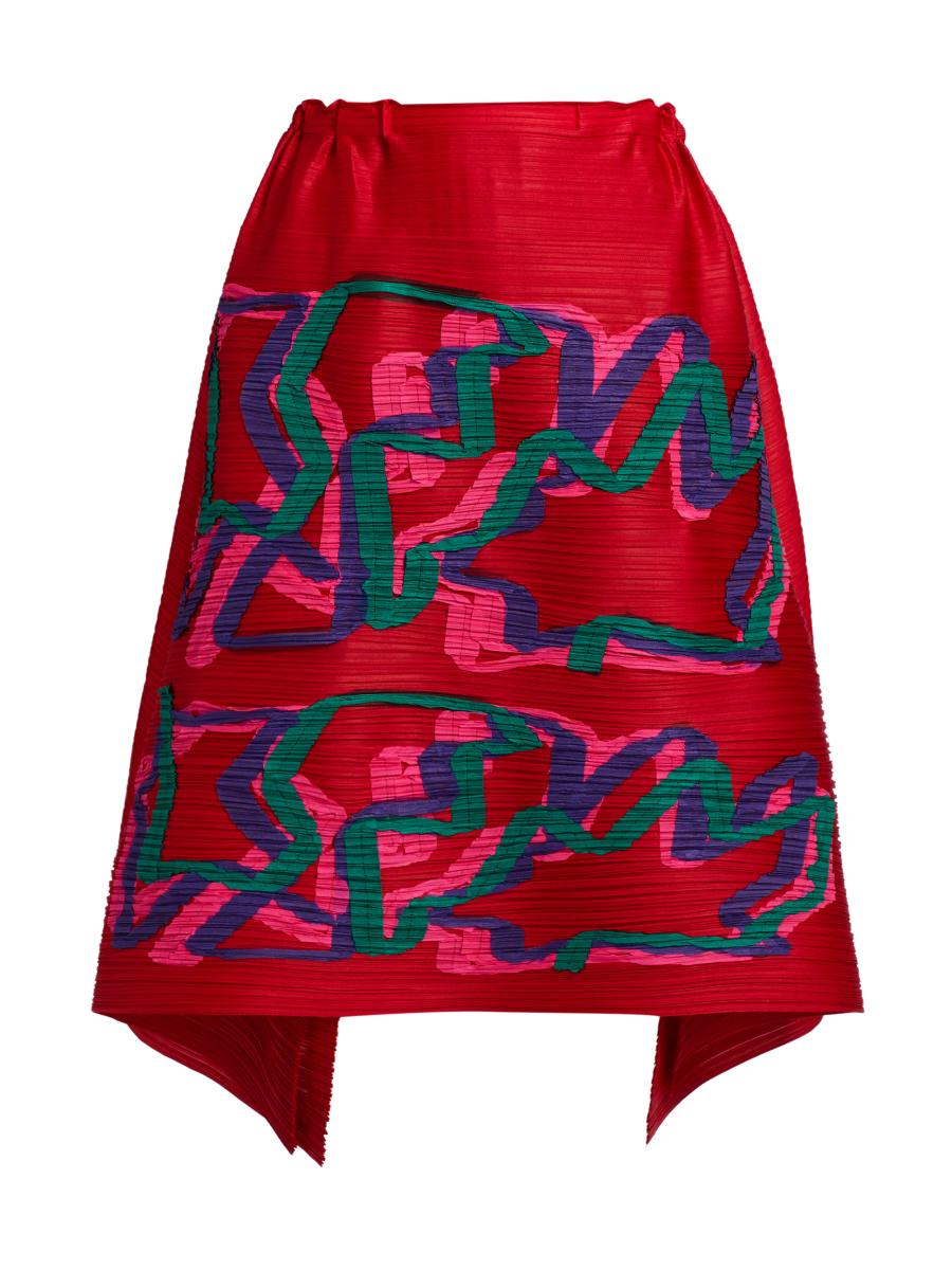 Pleats Please Issey Miyake Mix Plissé Midi-Skirt | Saks Fifth Avenue