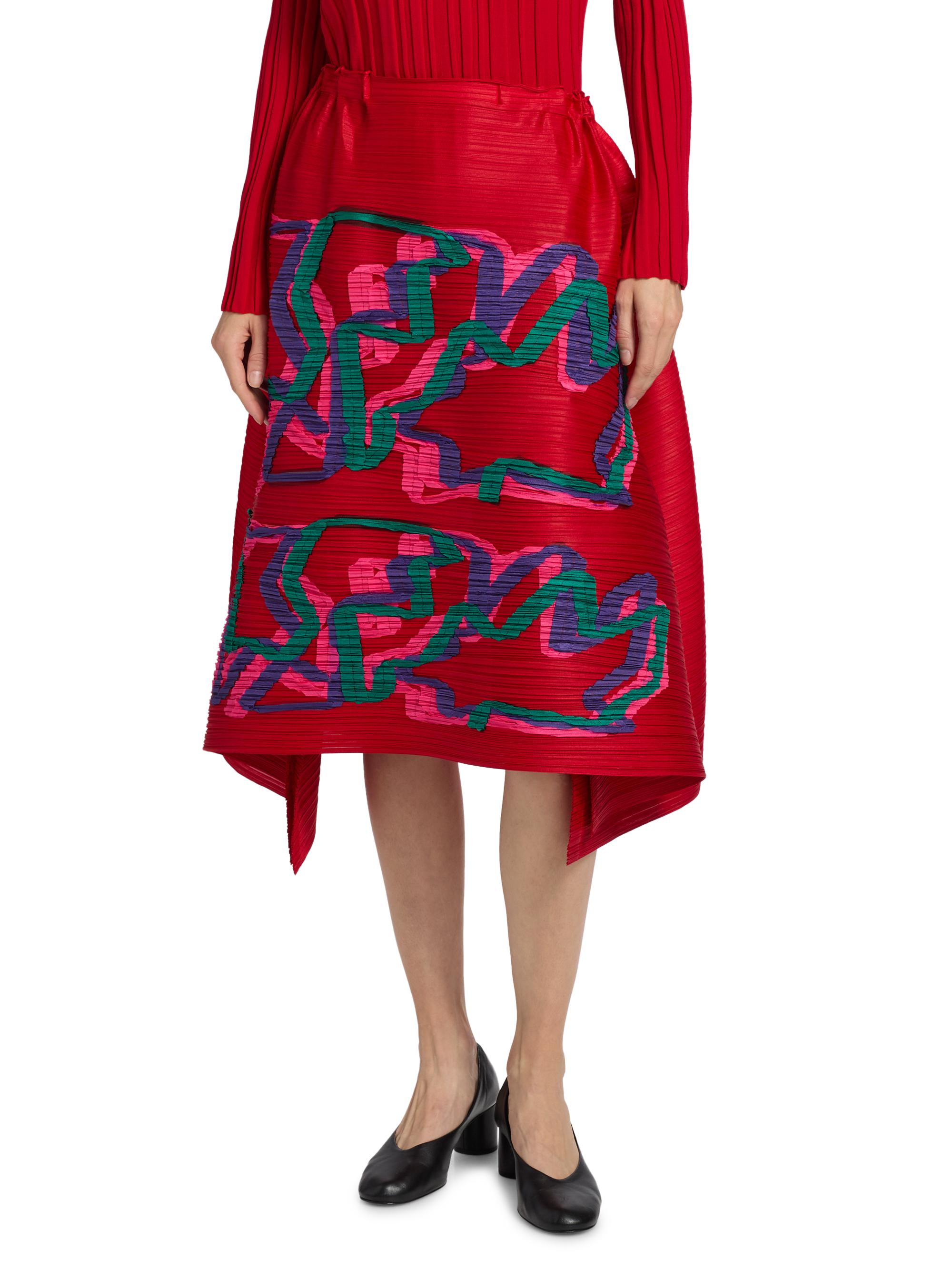 Pleats Please Issey Miyake Mix Plissé Midi-Skirt | Saks Fifth Avenue