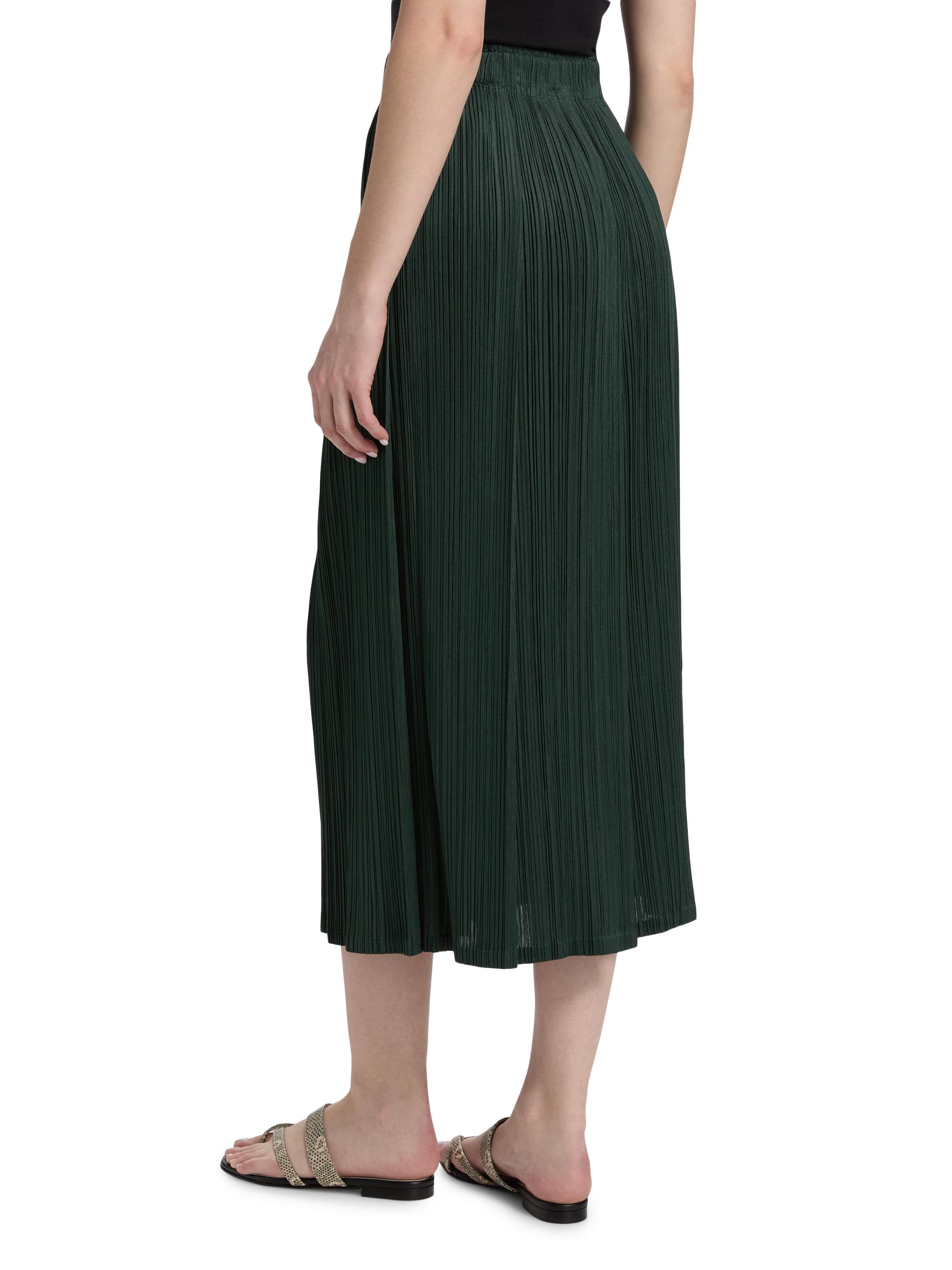 Pleats Please Issey Miyake Monthly Colors: December Midi-Skirt