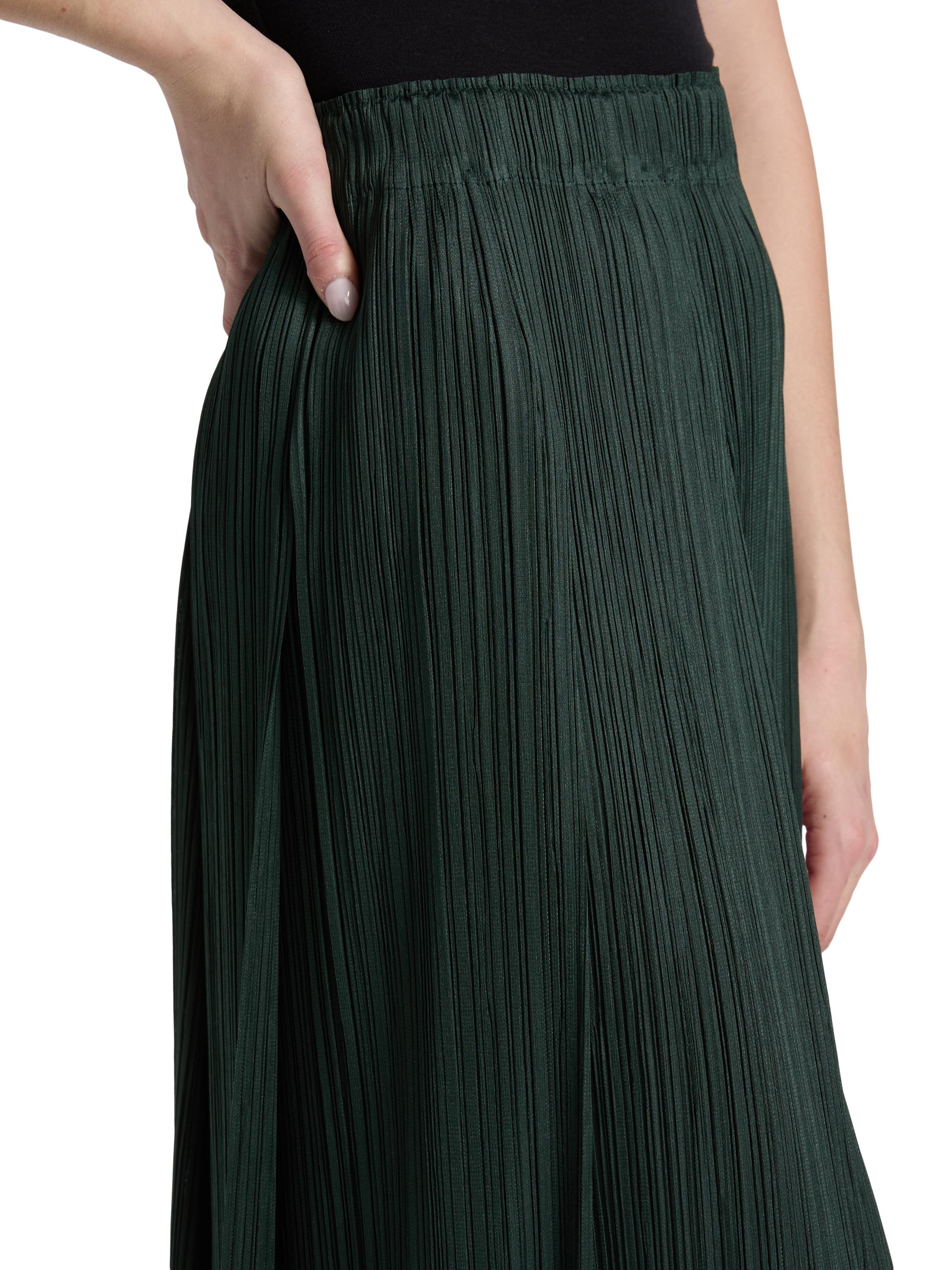 Pleats Please Issey Miyake Monthly Colors: December Midi-Skirt