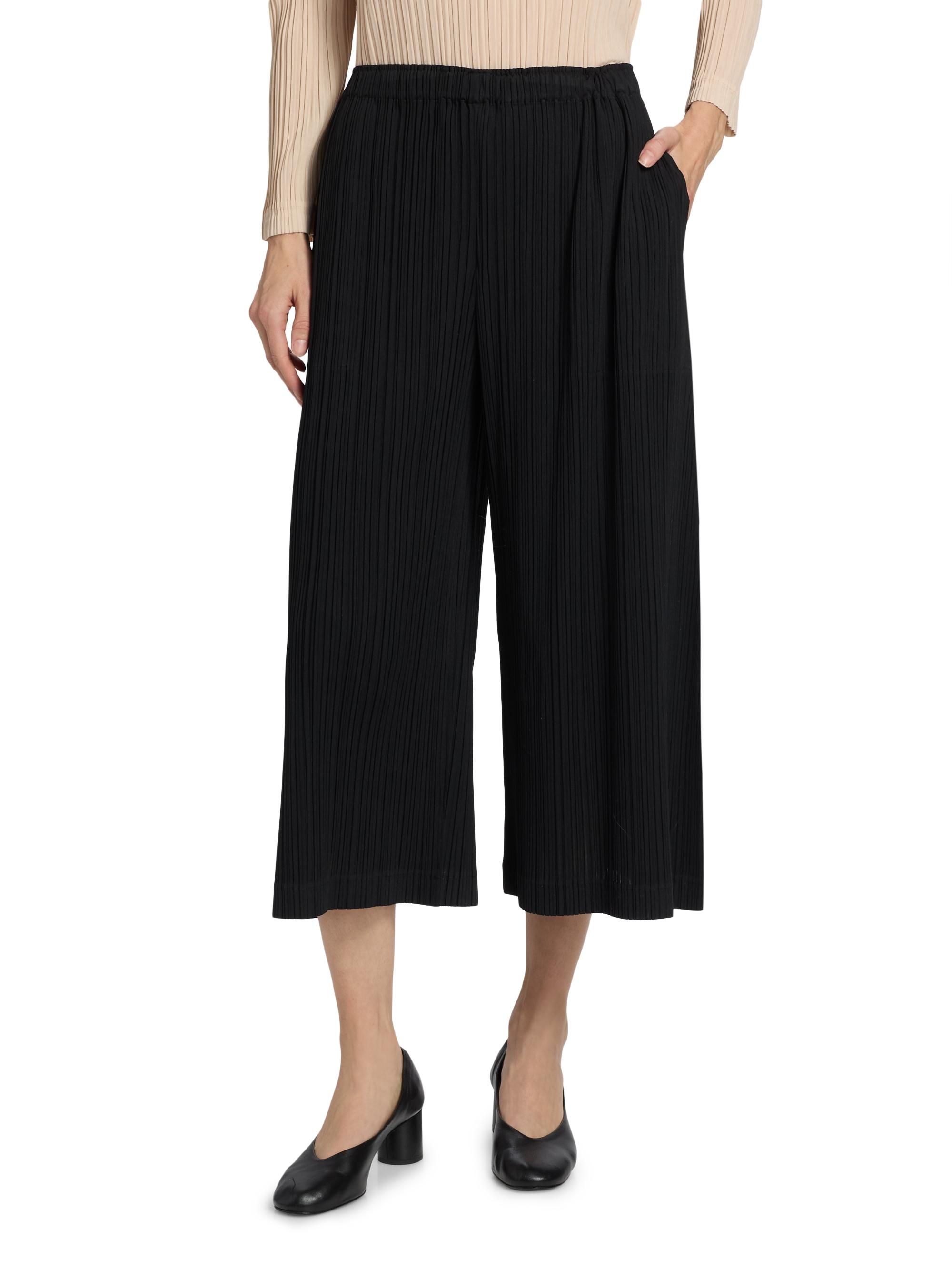 Pleats Please Issey Miyake Wool-Blend Pleats Pants | Saks Fifth Avenue