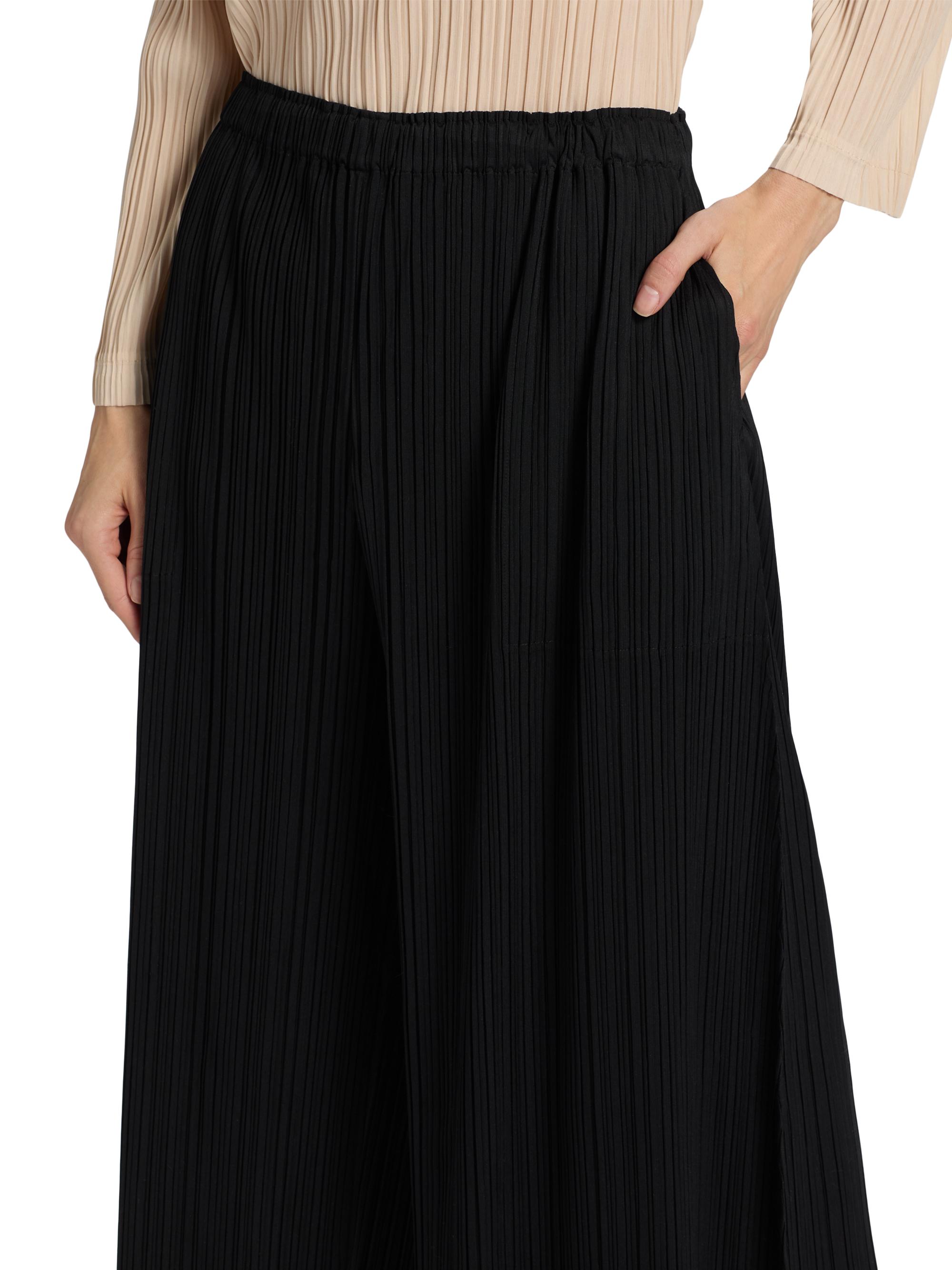 Pleats Please Issey Miyake Wool-Blend Pleats Pants | Saks Fifth Avenue