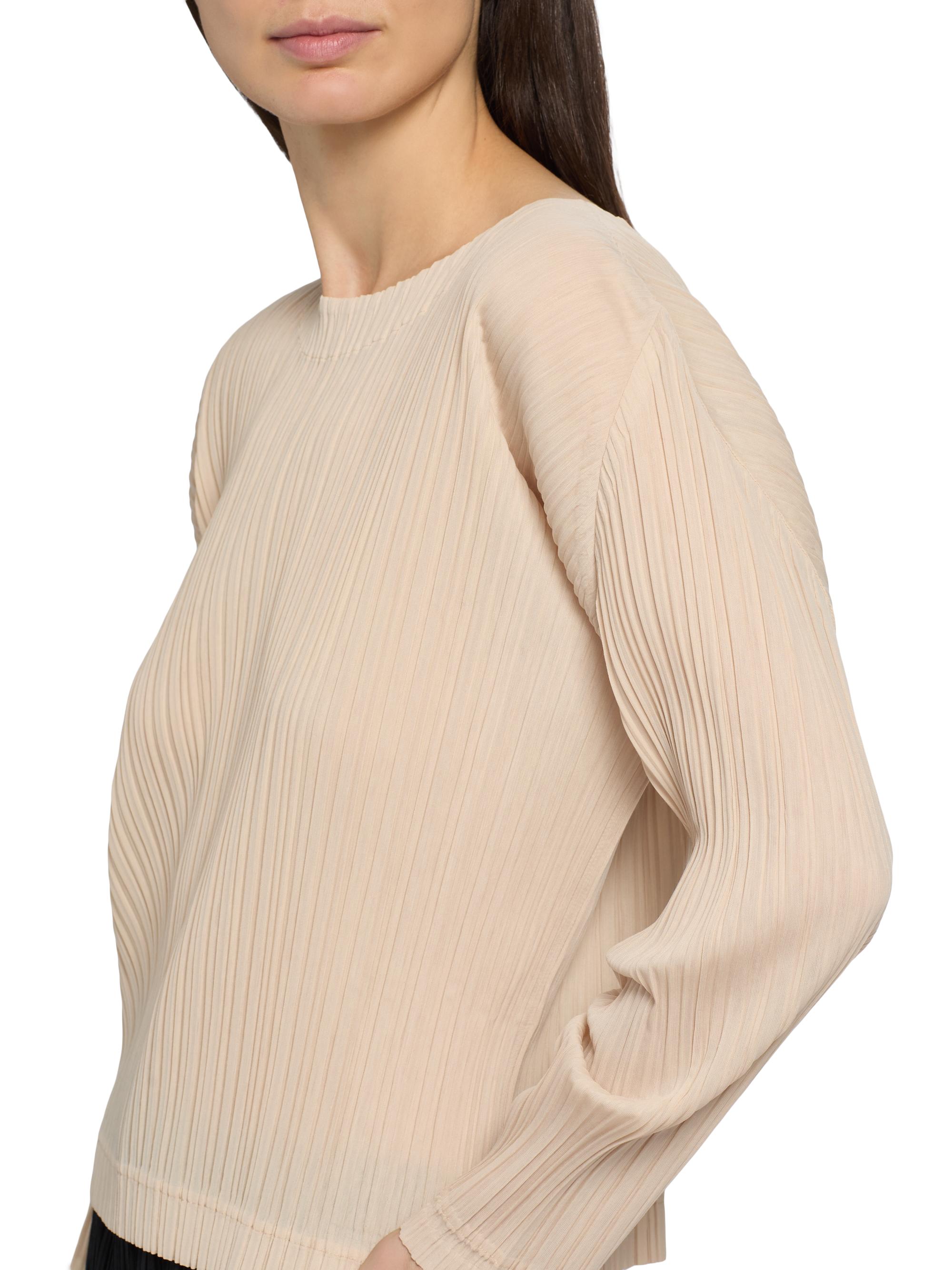 Pleats Please Issey Miyake Pleated Long-Sleeve Top | Saks Fifth Avenue