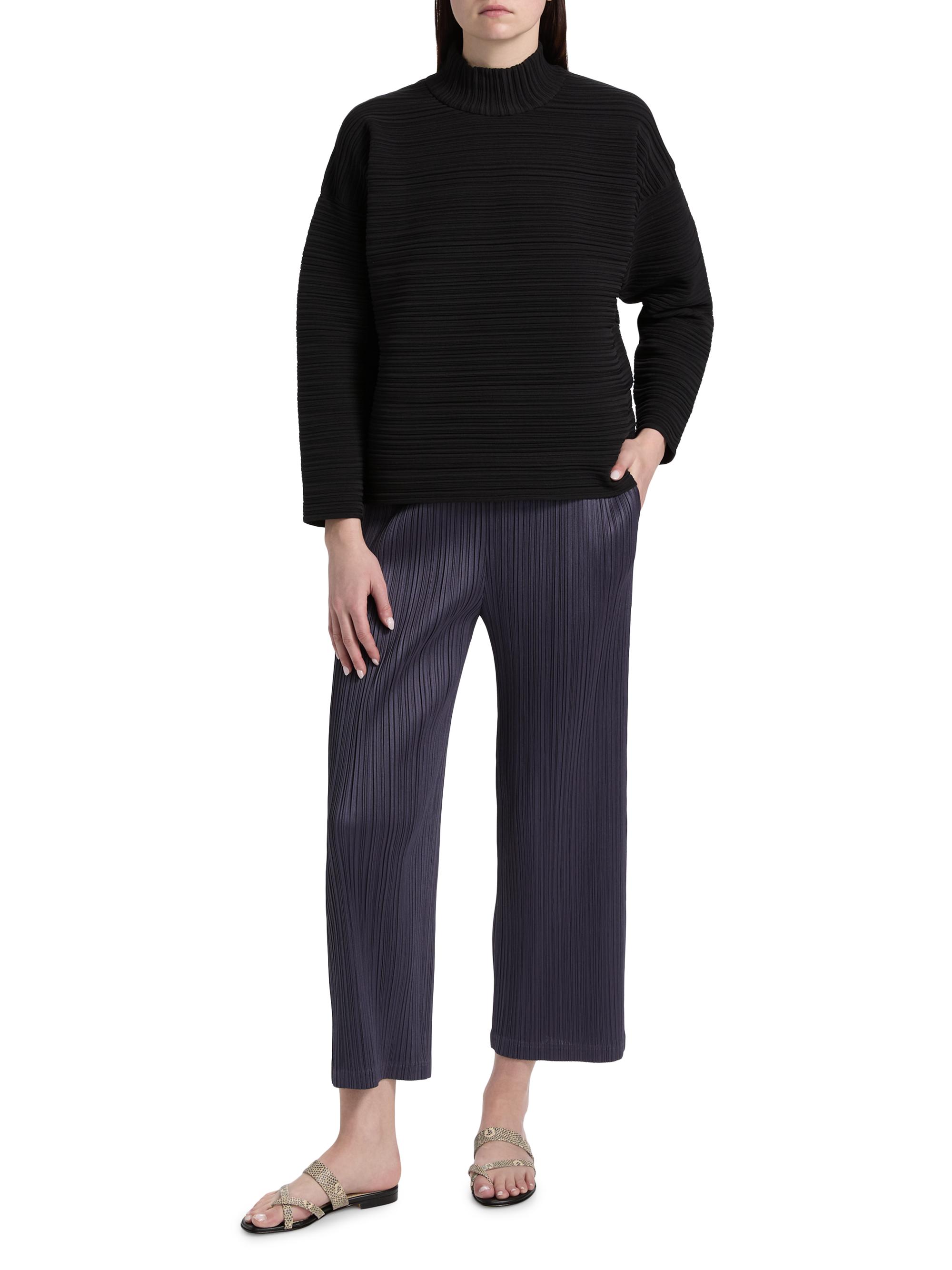 Pleats Please Issey Miyake Loop Bottoms Pants | Saks Fifth Avenue