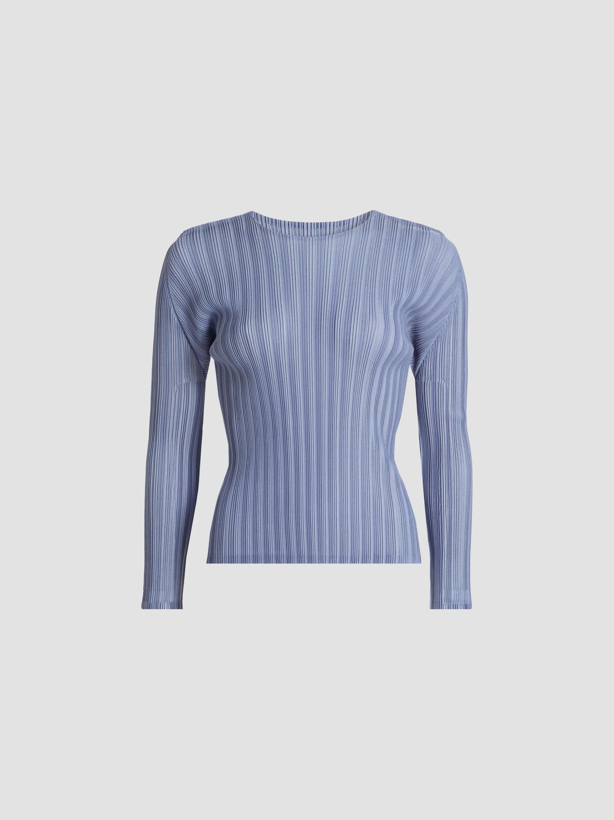 Pleats Please Issey Miyake December Rib Pleats Top | Saks Fifth Avenue