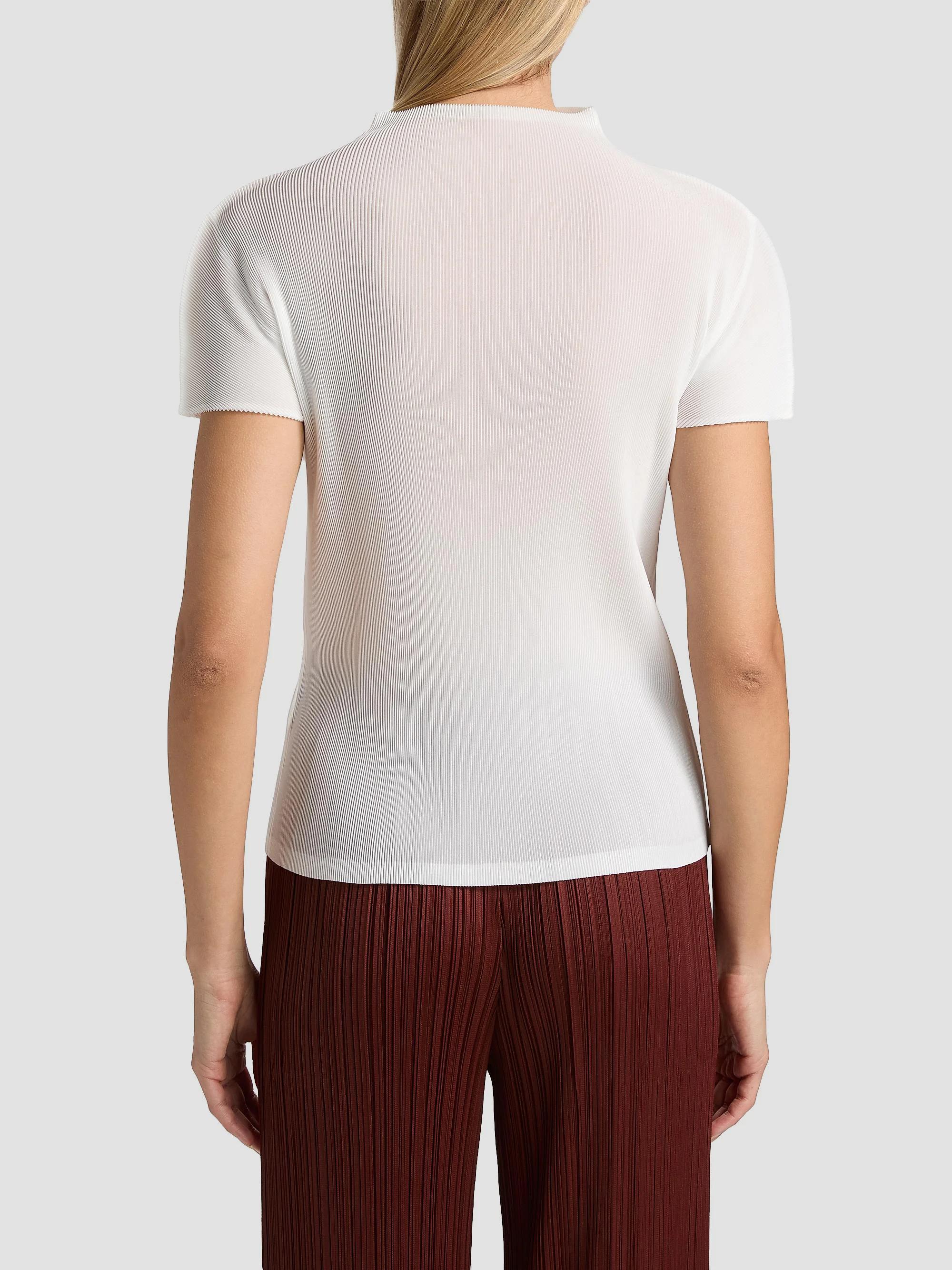 Pleats Please Issey Miyake Mist Basics Ribbed Top | Saks Fifth Avenue