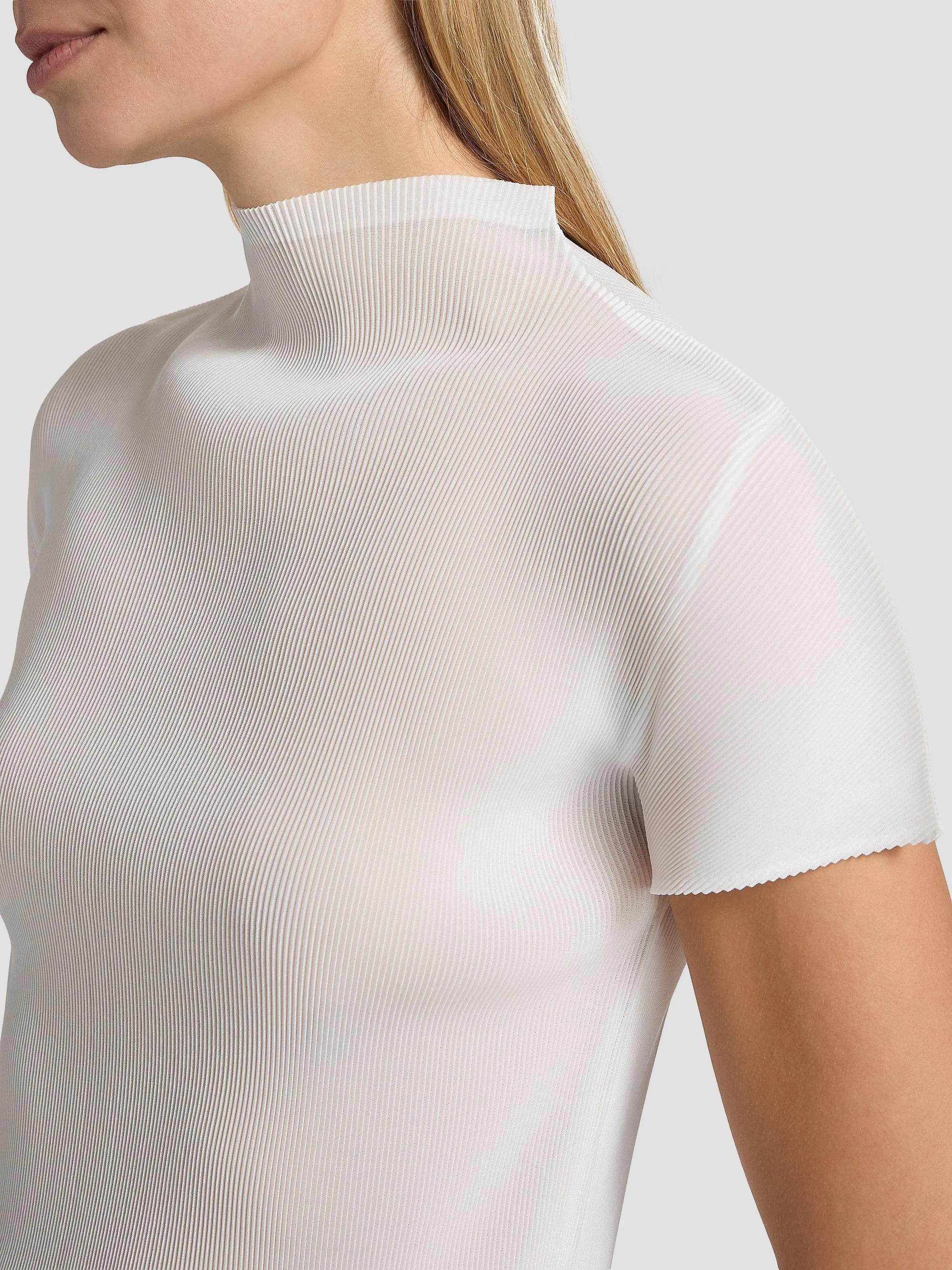 Pleats Please Issey Miyake Mist Basics Ribbed Top | Saks Fifth Avenue