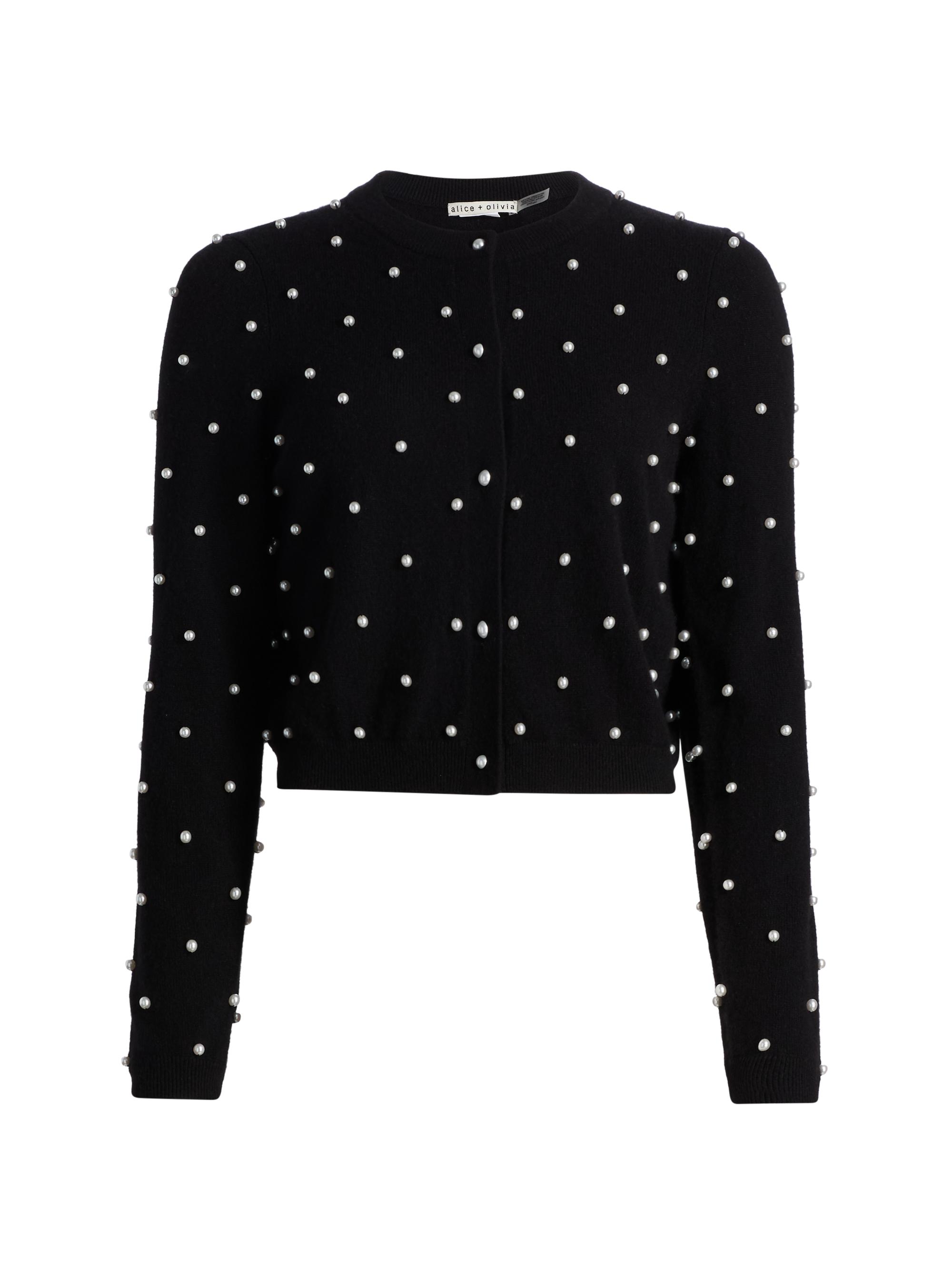 Alice + Olivia Dollie Printed Cardigan | Saks Fifth Avenue