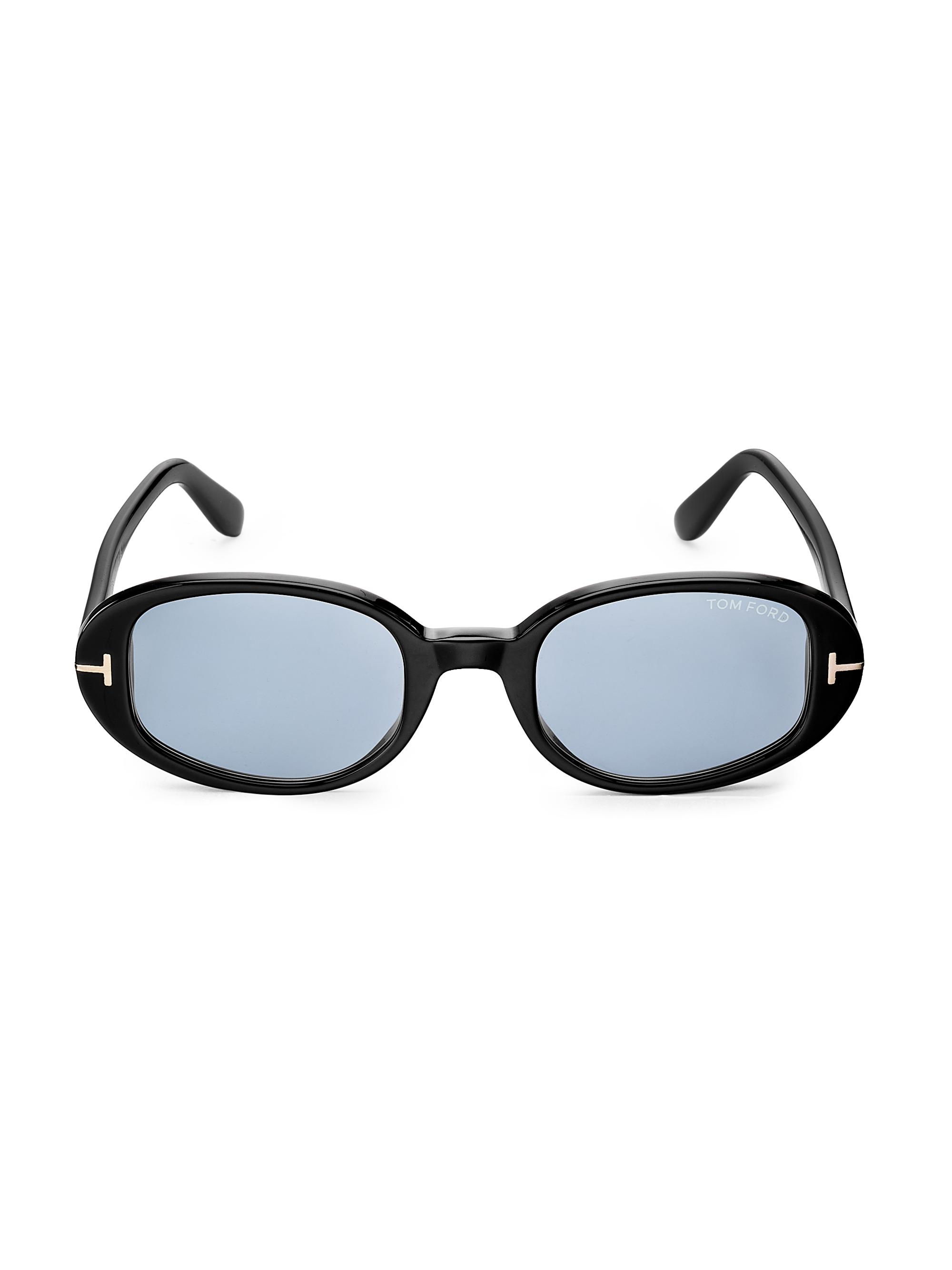 TOM FORD Iggy 49MM Oval Sunglasses | Saks Fifth Avenue