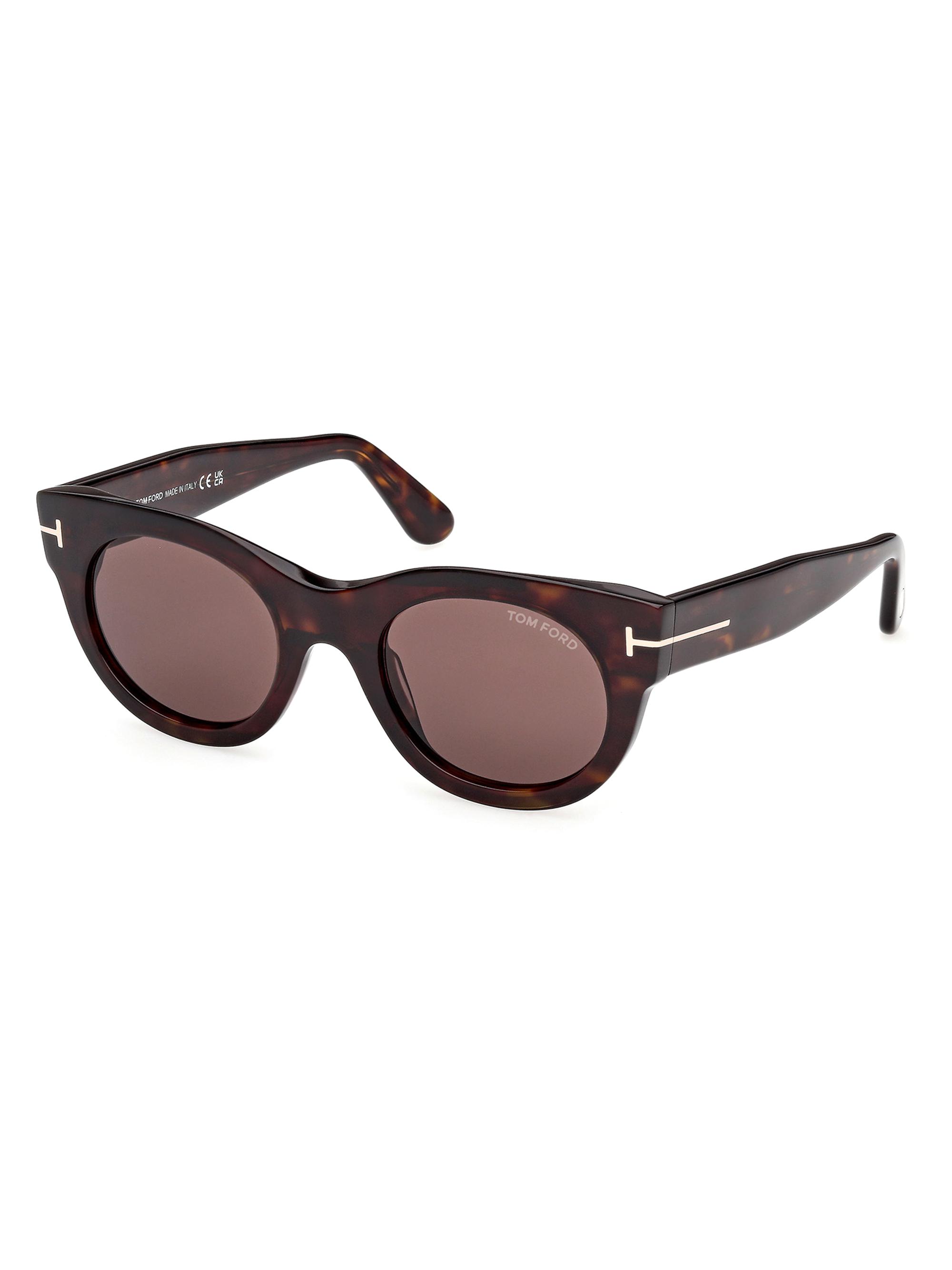 TOM FORD Women's Marine 50MM Round Sunglasses - Brown