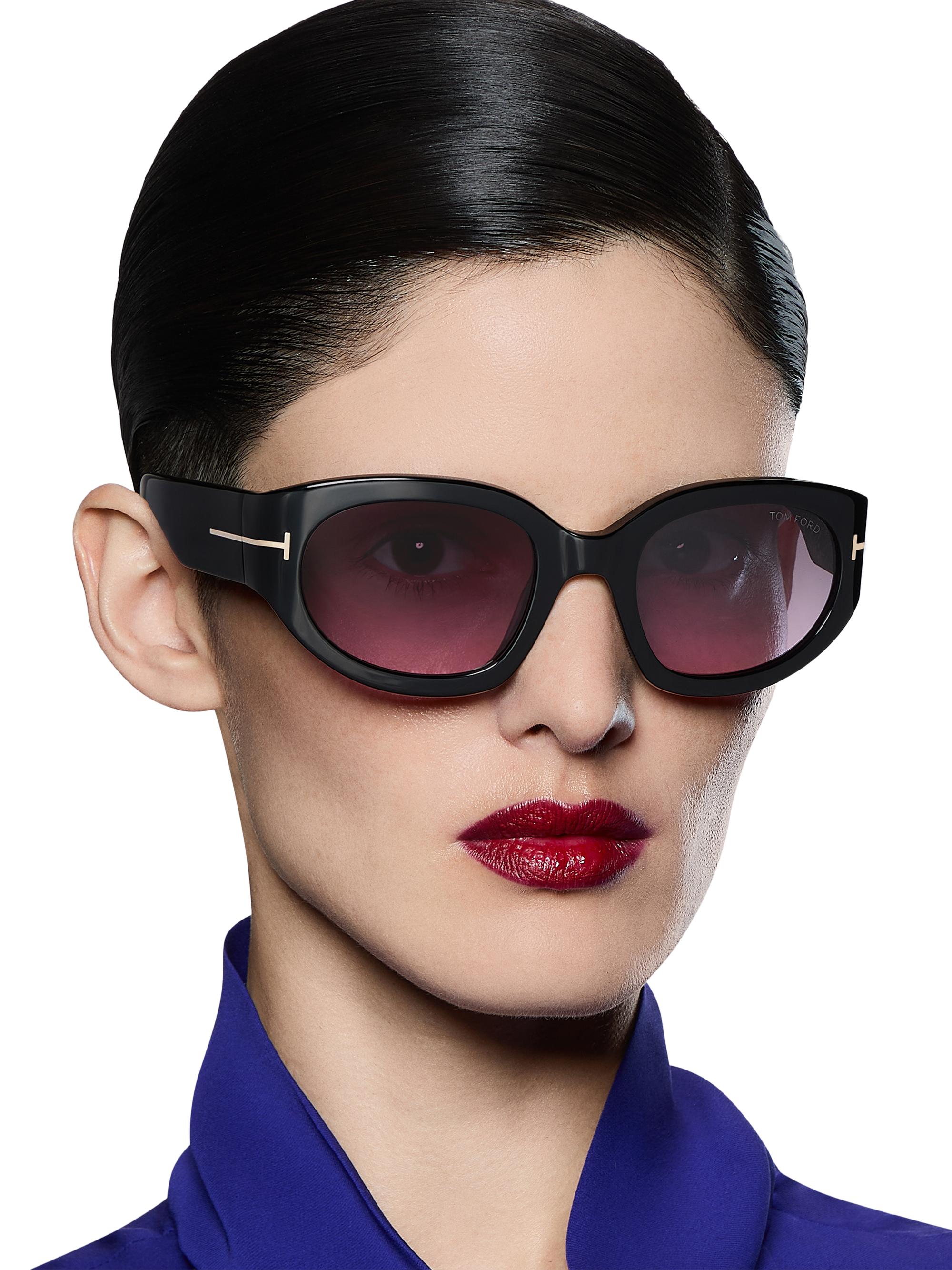 TOM FORD Arizona 53MM Rectangular Sunglasses | Saks Fifth Avenue