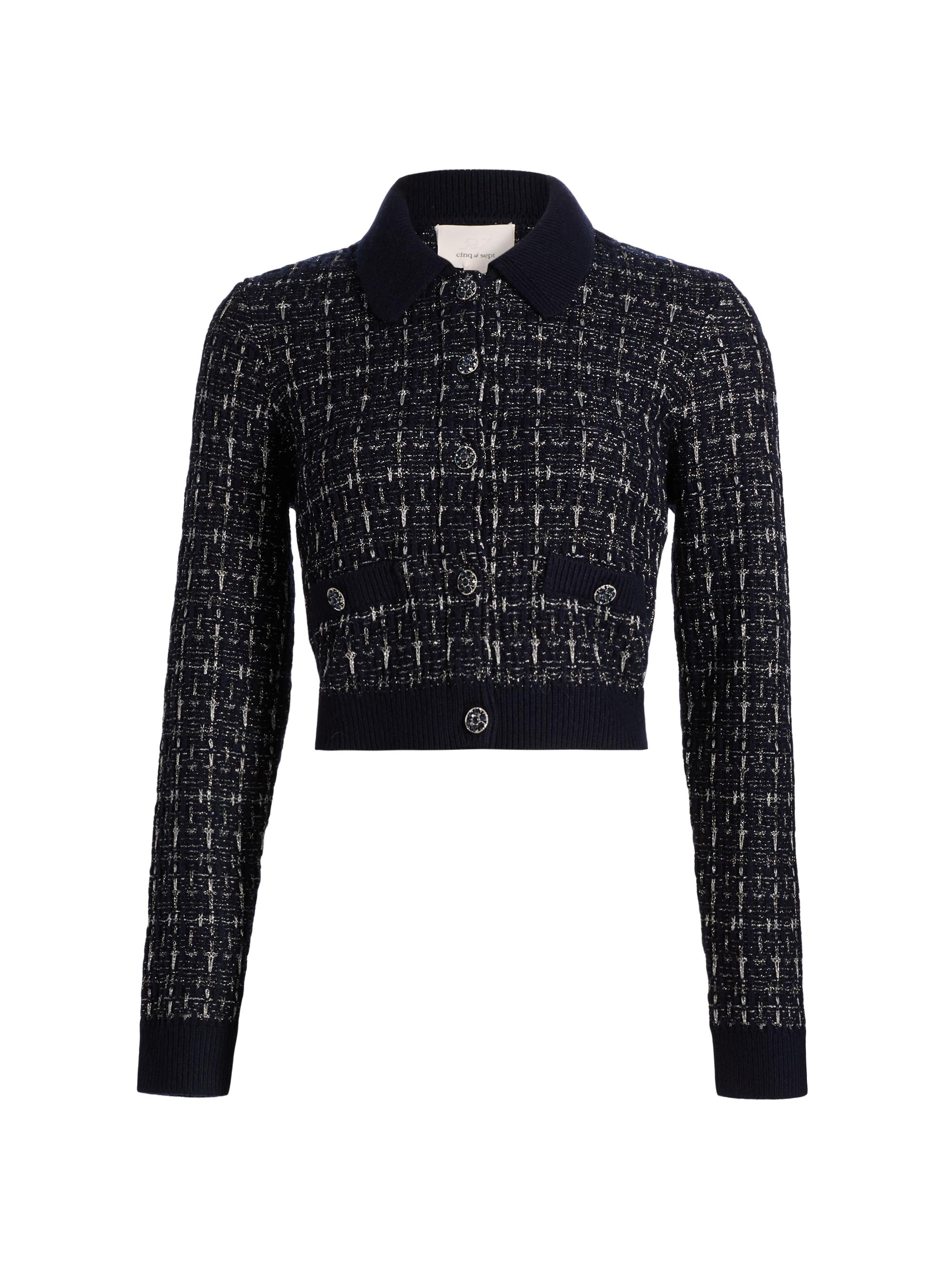 Hal　IRENE Eyelet Pattern Cropped カーデ Hal様専用 IRENE Eyelet Pattern Cropped カーデ - メルカリ