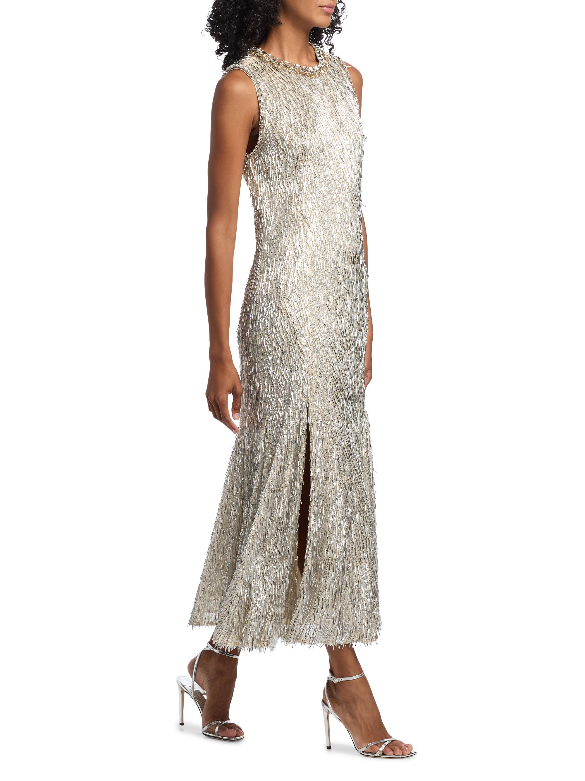 Cinq  Sept Izara Dress | Silver | Size 8 | Shopbop
