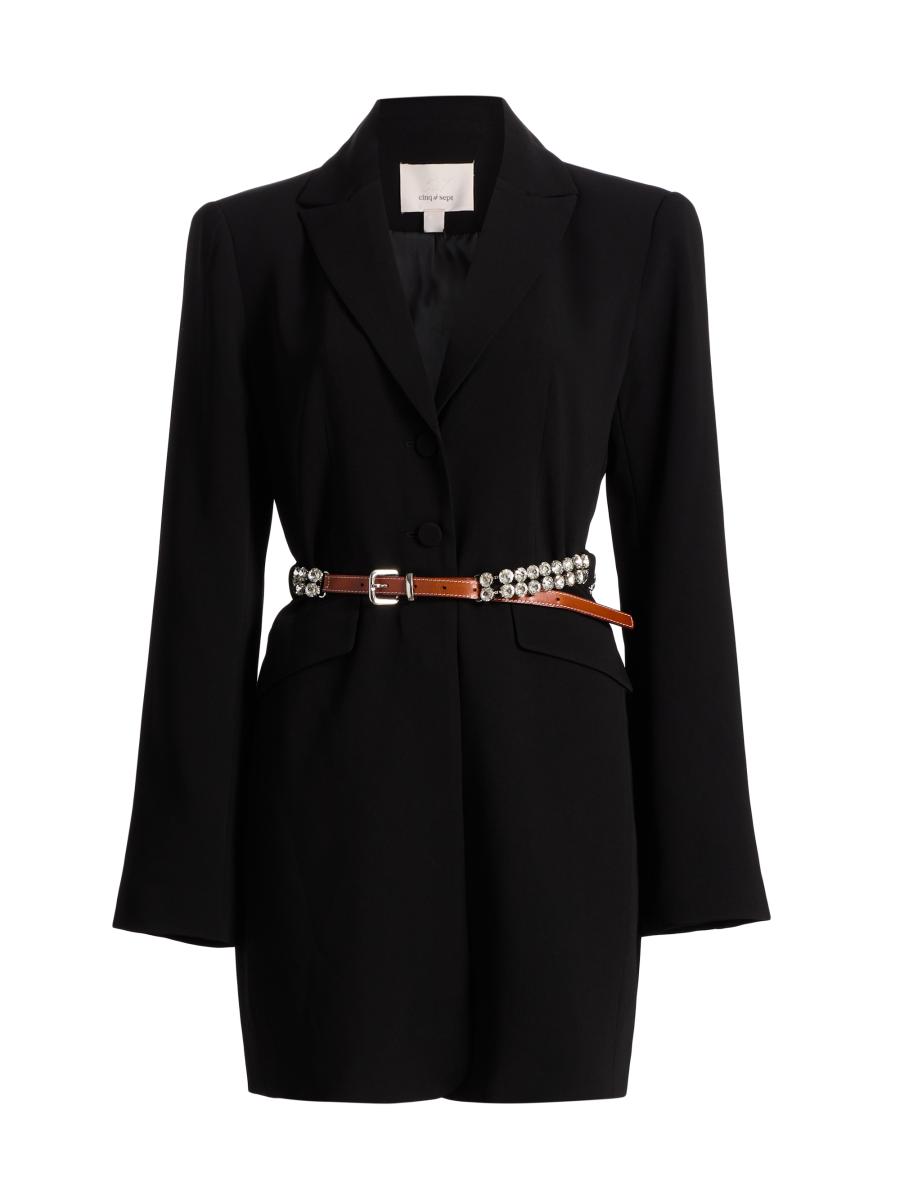 long sleeve front cut out dress Black side cutout long sleeve dress S