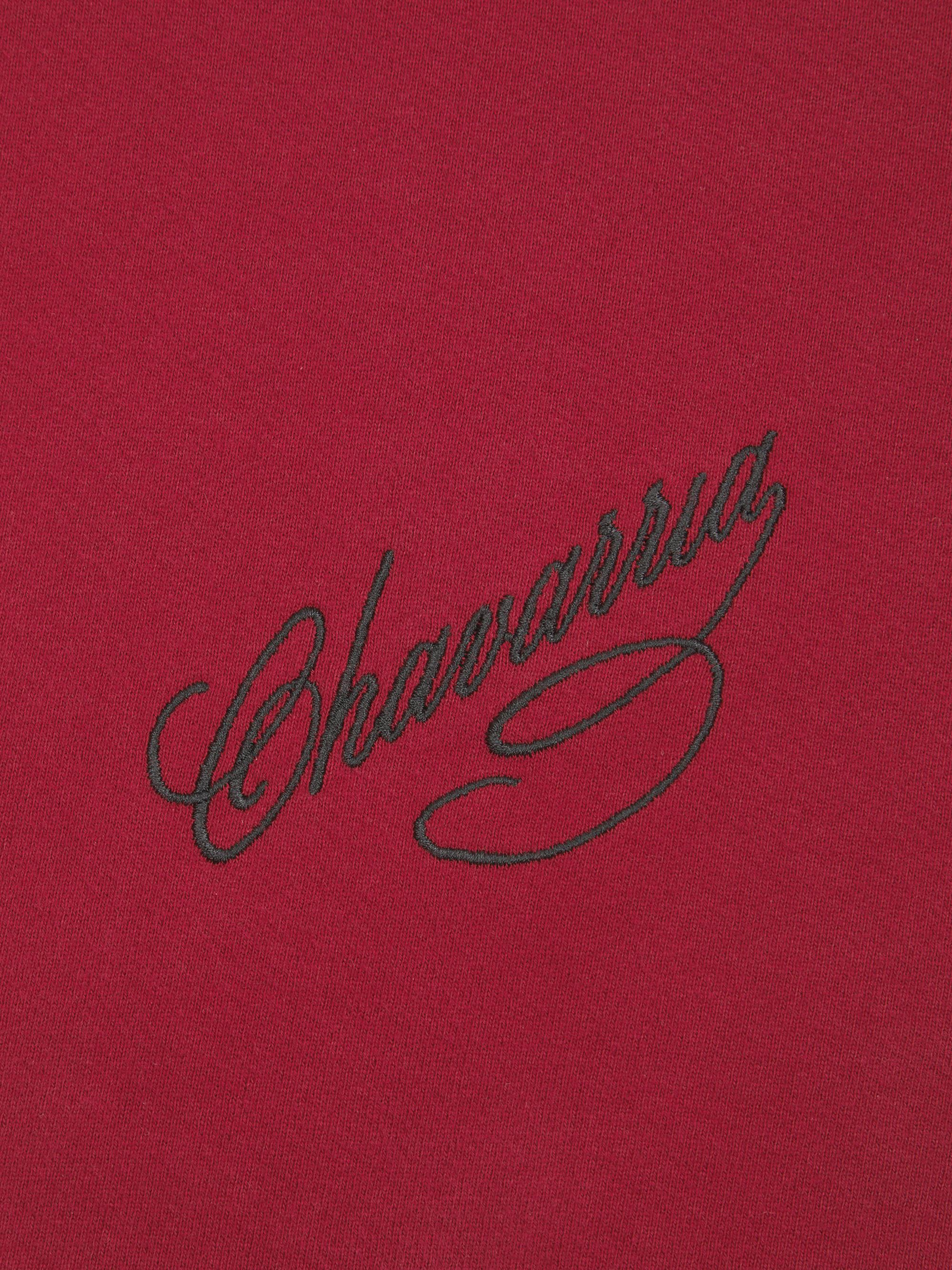 l'appartement  MINESOTAスウェット　ハロハロ！ Willy Chavarria Bravo Logo-Embroidered Cotton Quarter-Zip