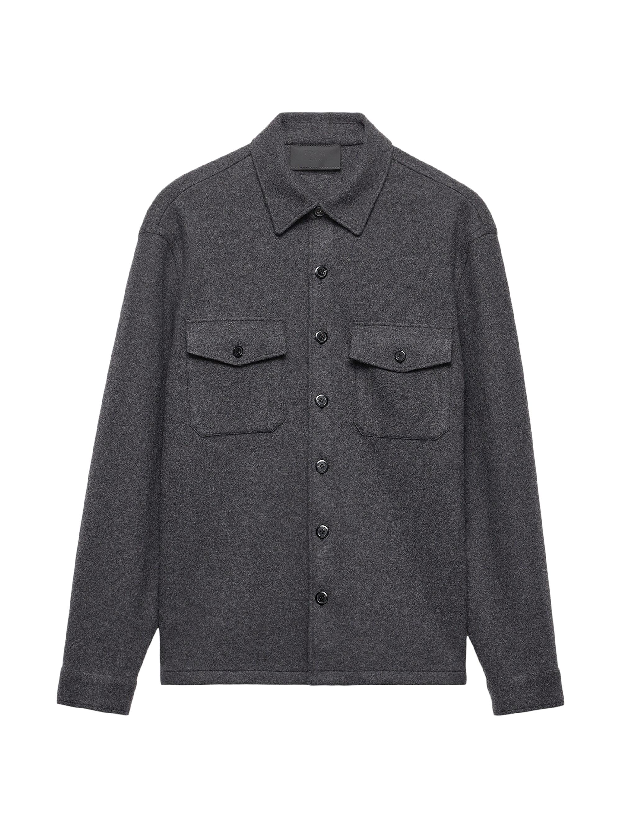 Prada Wool and Cashmere Shirt | Saks Fifth Avenue