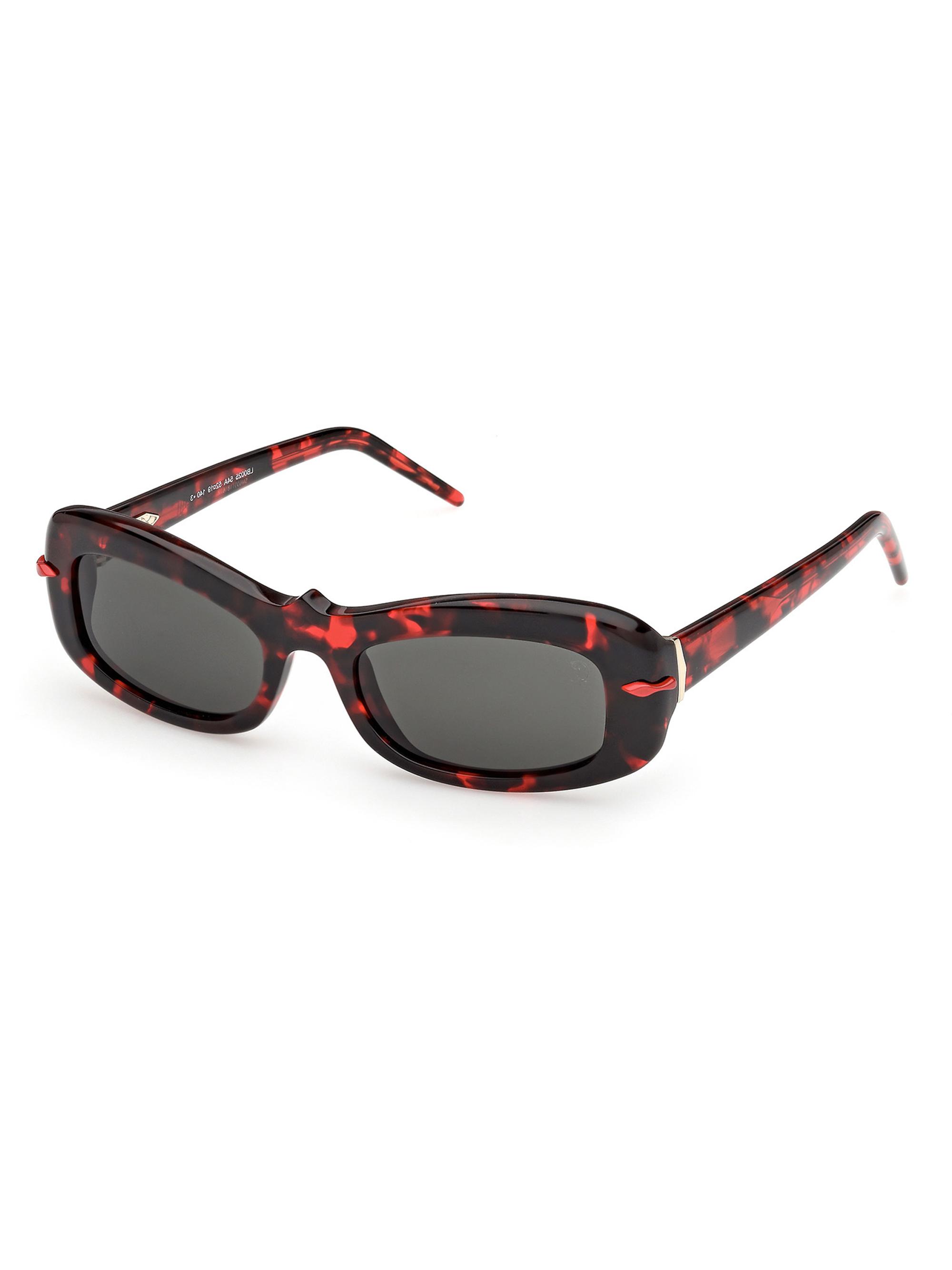 Christian Louboutin Women's Kate 52MM Rectangular Sunglasses - Red Black