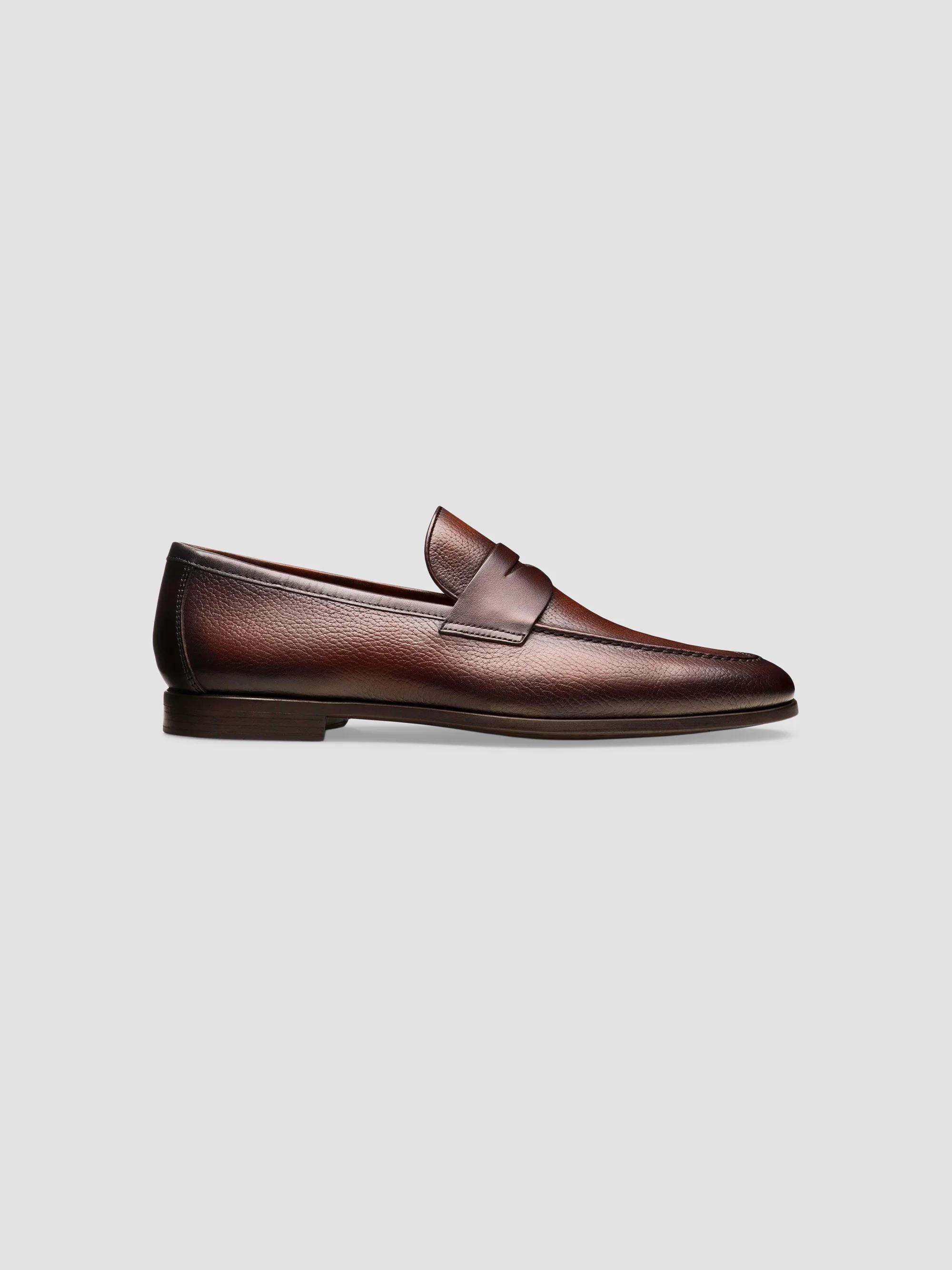 Saks Fifth Avenue by Magnanni - Black Leather Loafers 0400026556701_BLACK?wid=600&  main image 2
