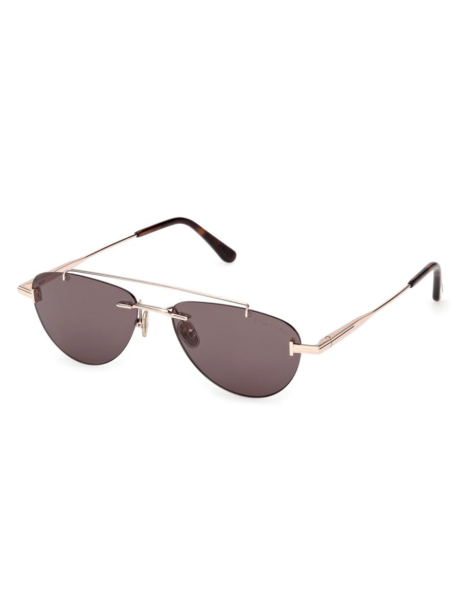 TOM FORD Astor 55MM Browline Sunglasses | Saks Fifth Avenue