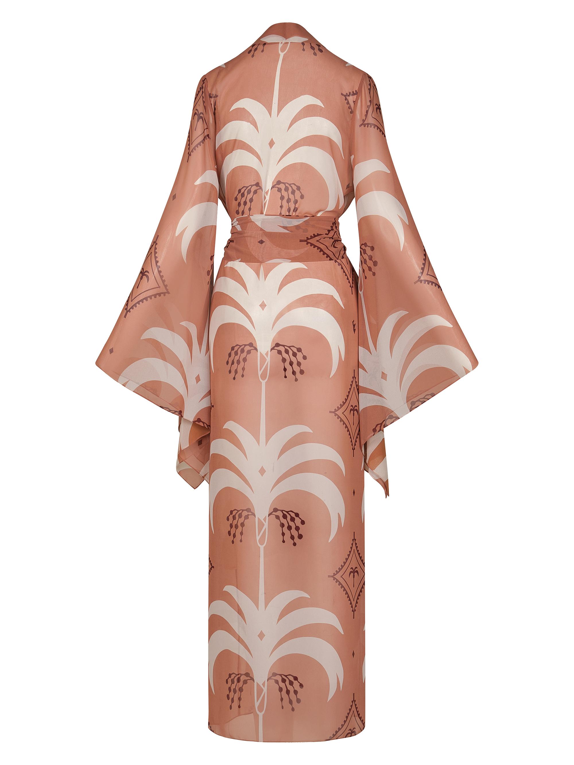 Johanna Ortiz Amazon Sheer Kimono-Inspired Cover-Up Dress | Saks