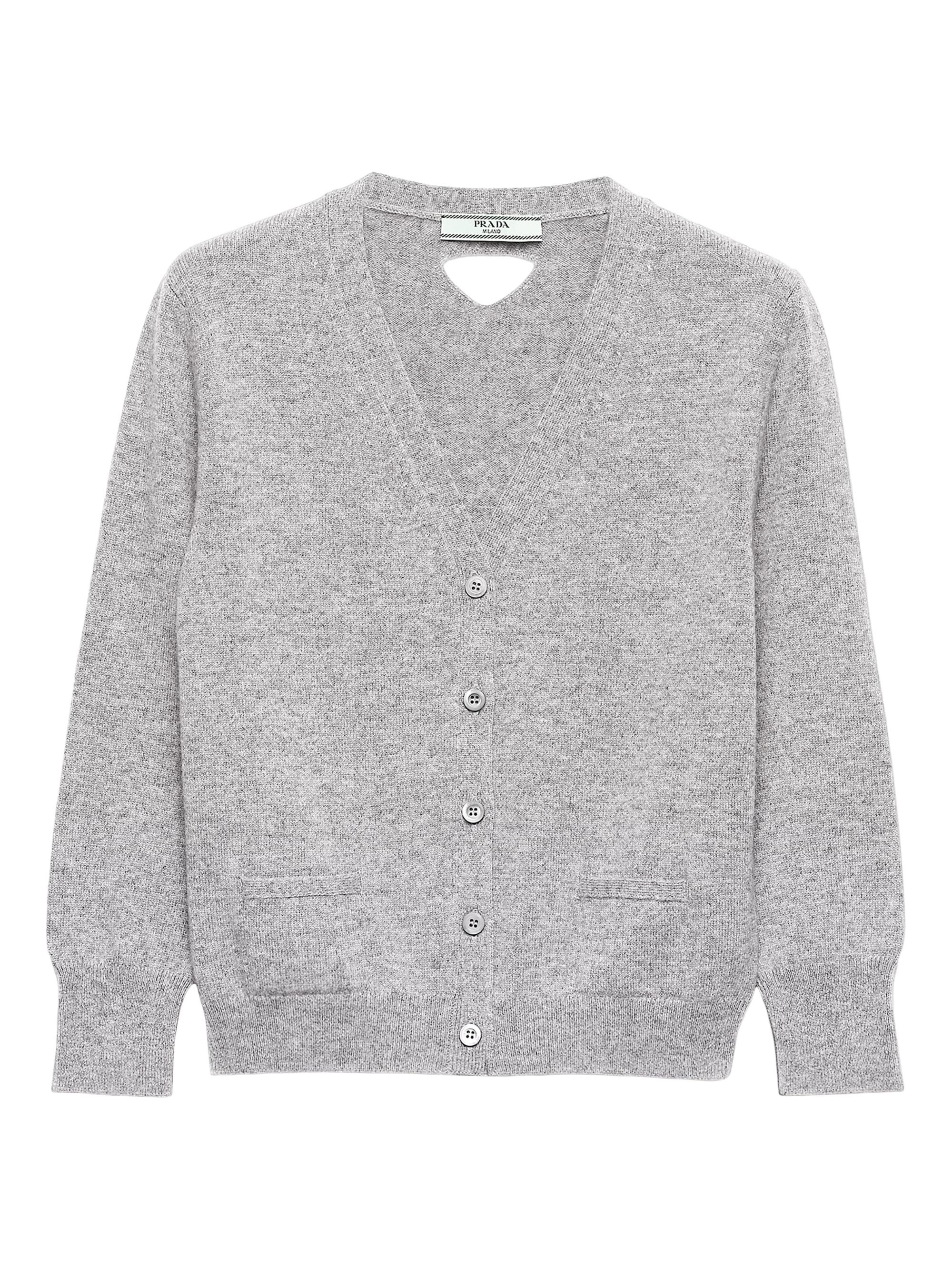 Prada Women's Cashmere Cardigan - Grey