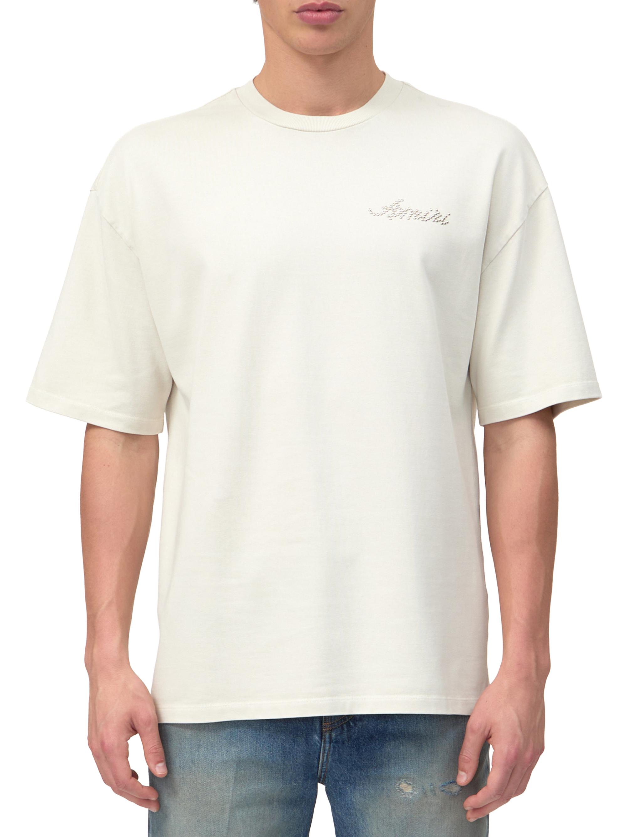 Amiri Men's Logo Stud Oversized T-Shirt -