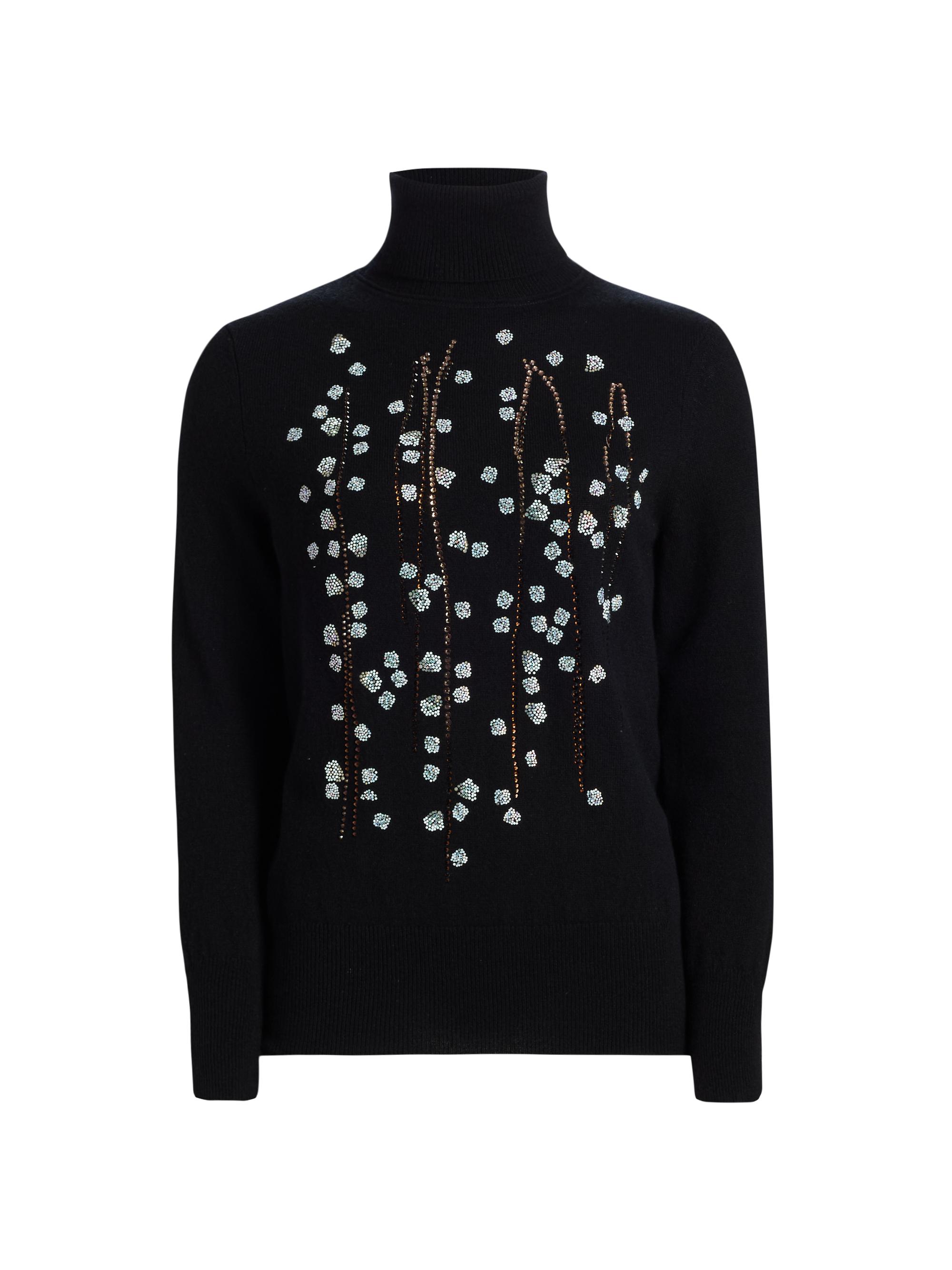 Libertine Women's Sakura Cashmere Turtleneck Sweater - Black