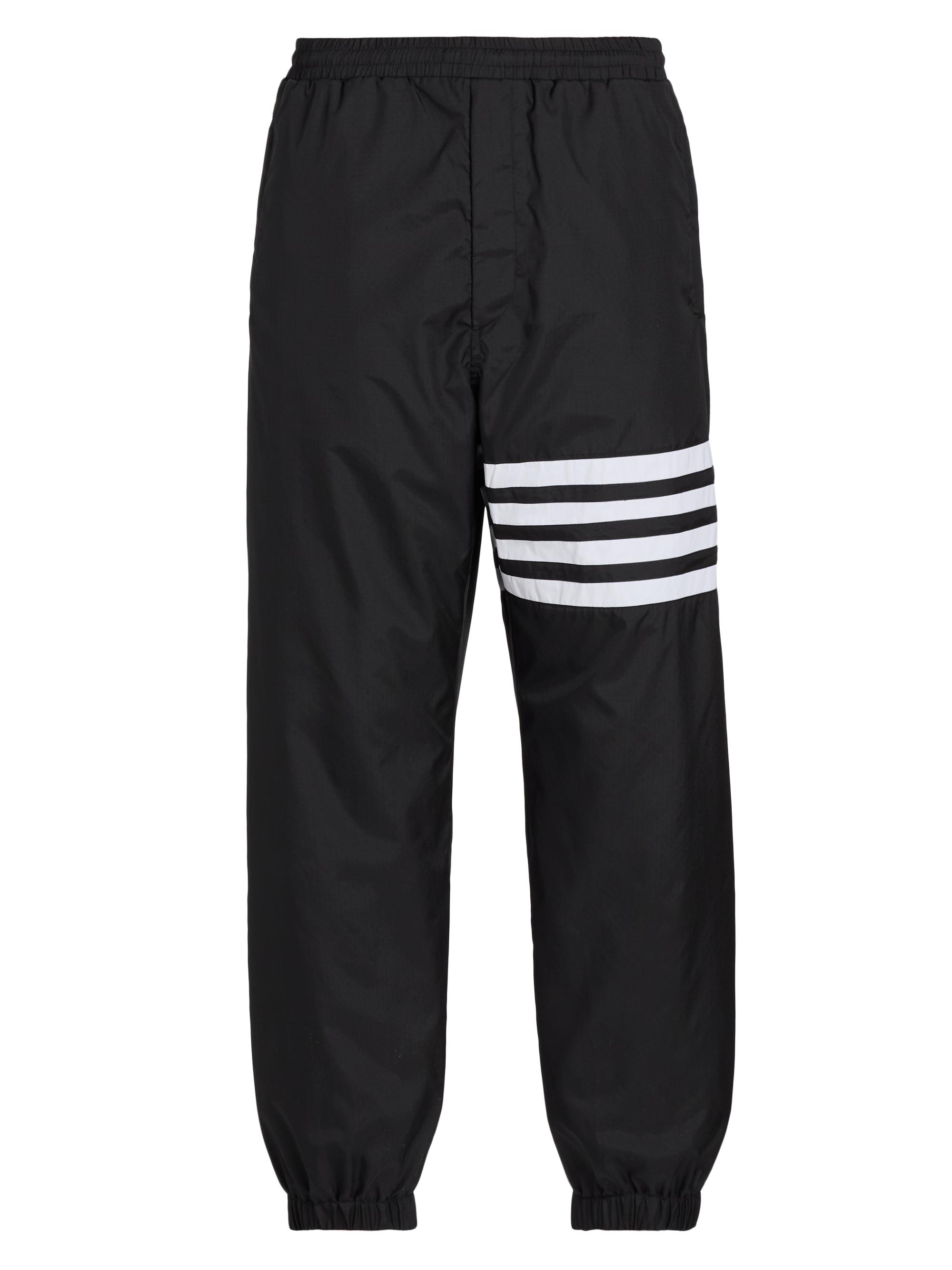 Thom Browne Men's Ripstop Nylon Track Pants - Black