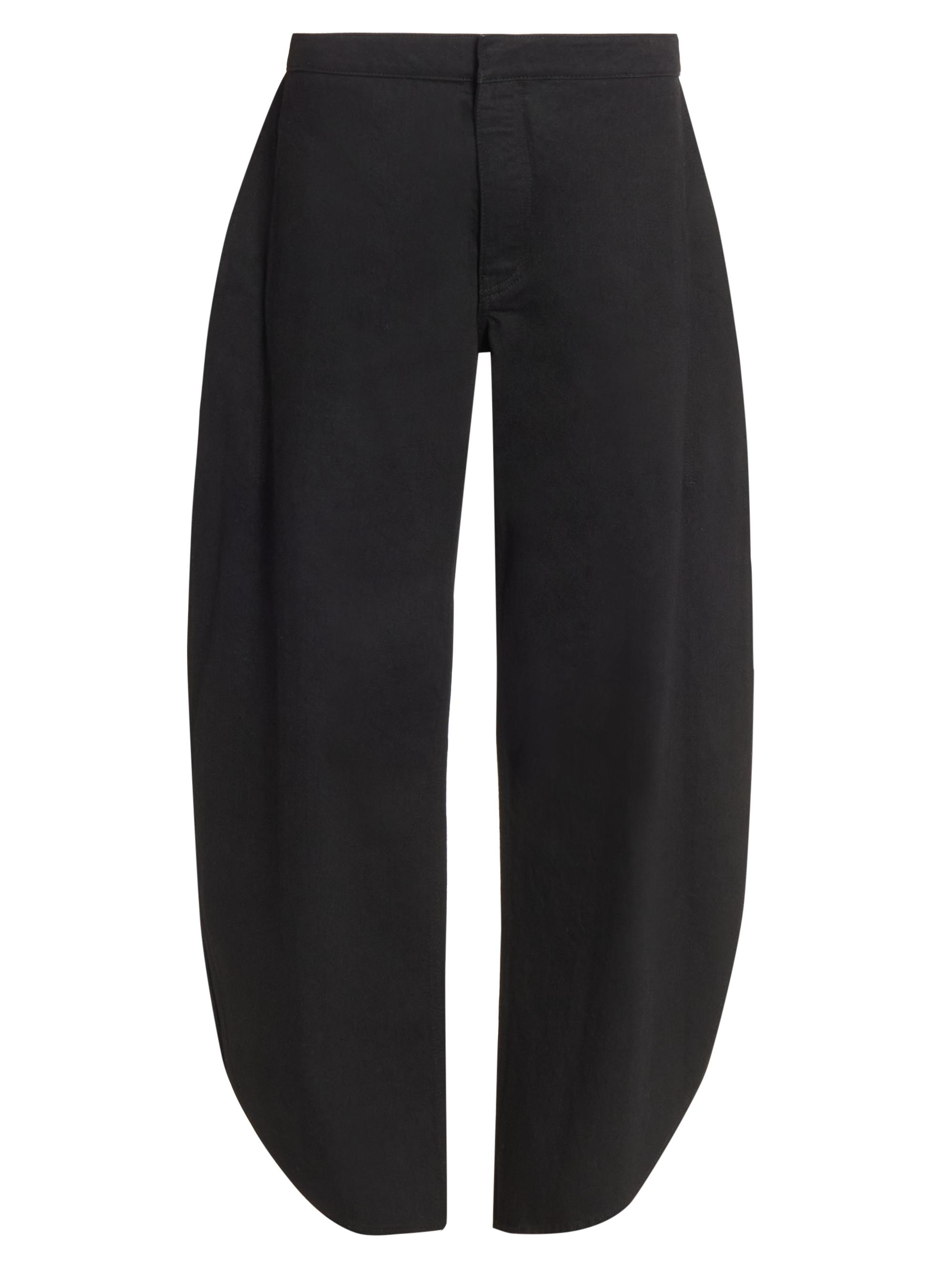 Alaïa Women's Cotton Petal Pants - Noir Alaia