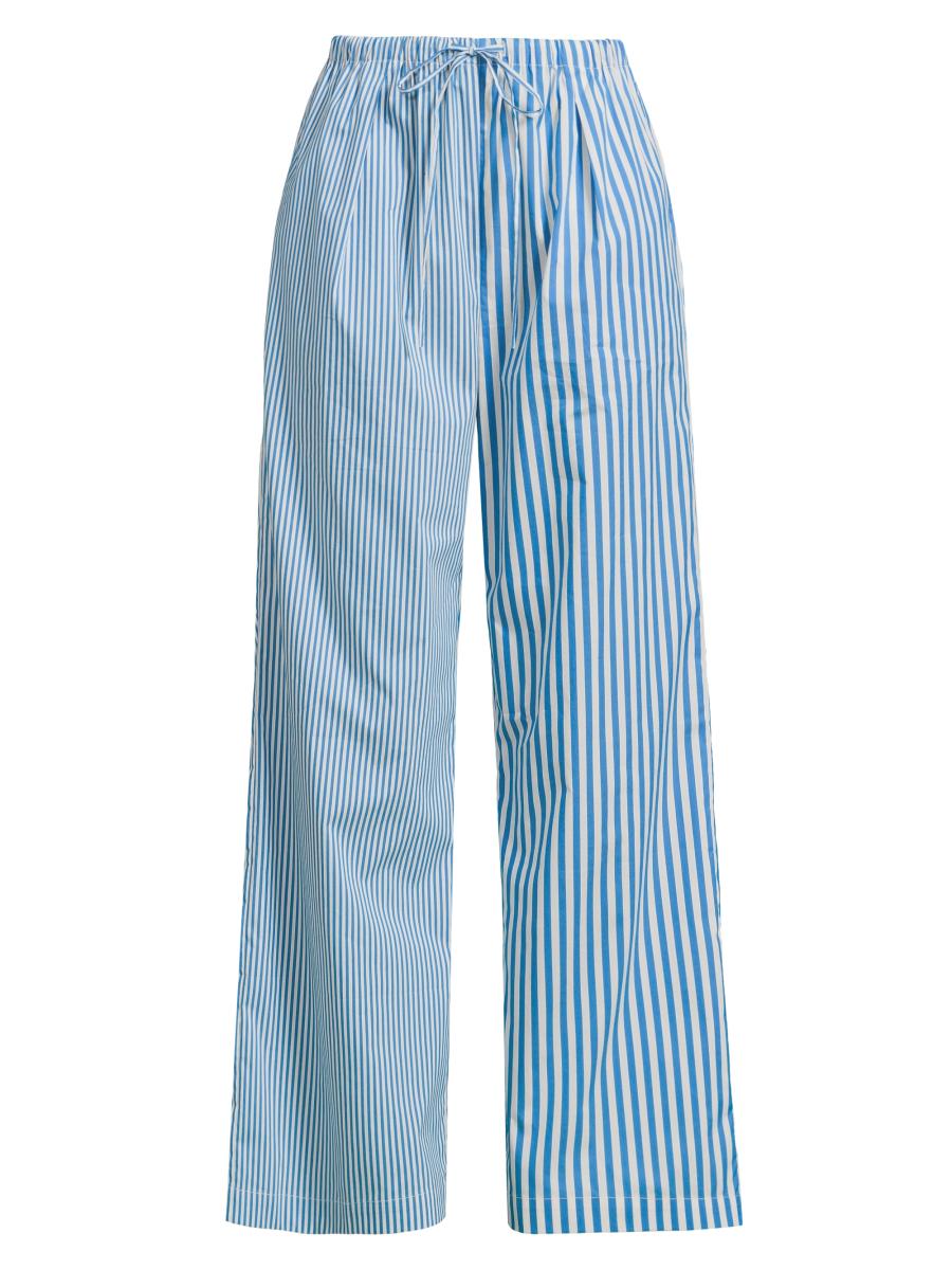 パンツ kdg Striped Poplin Trousers Solid & Striped Ashling Striped Poplin Pants | Saks Fifth Avenue