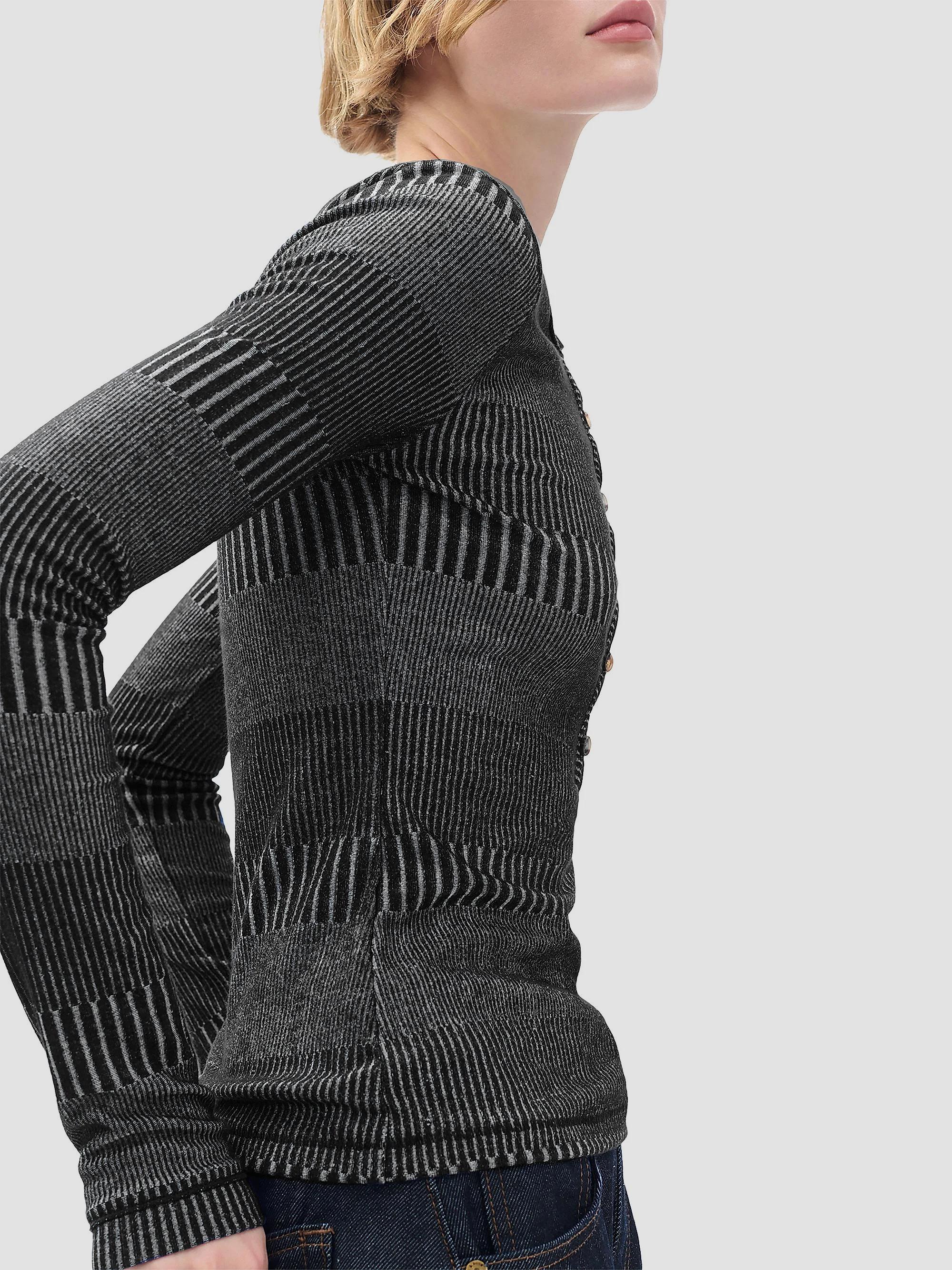 rag & bone Two-Tone Rib-Knit Shirt | Saks Fifth Avenue