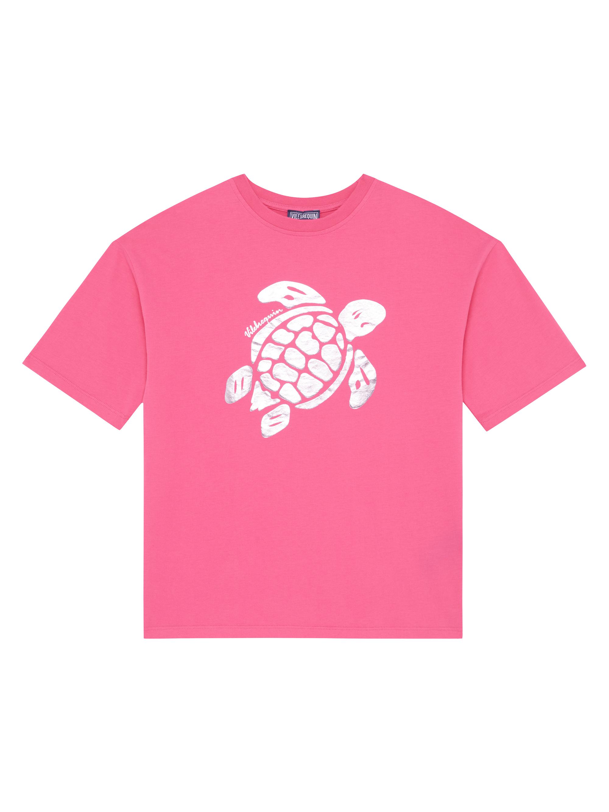 Vilebrequin Little Boy's & Boy's Turtle-Print Oversized T-Shirt - Bougainvillea