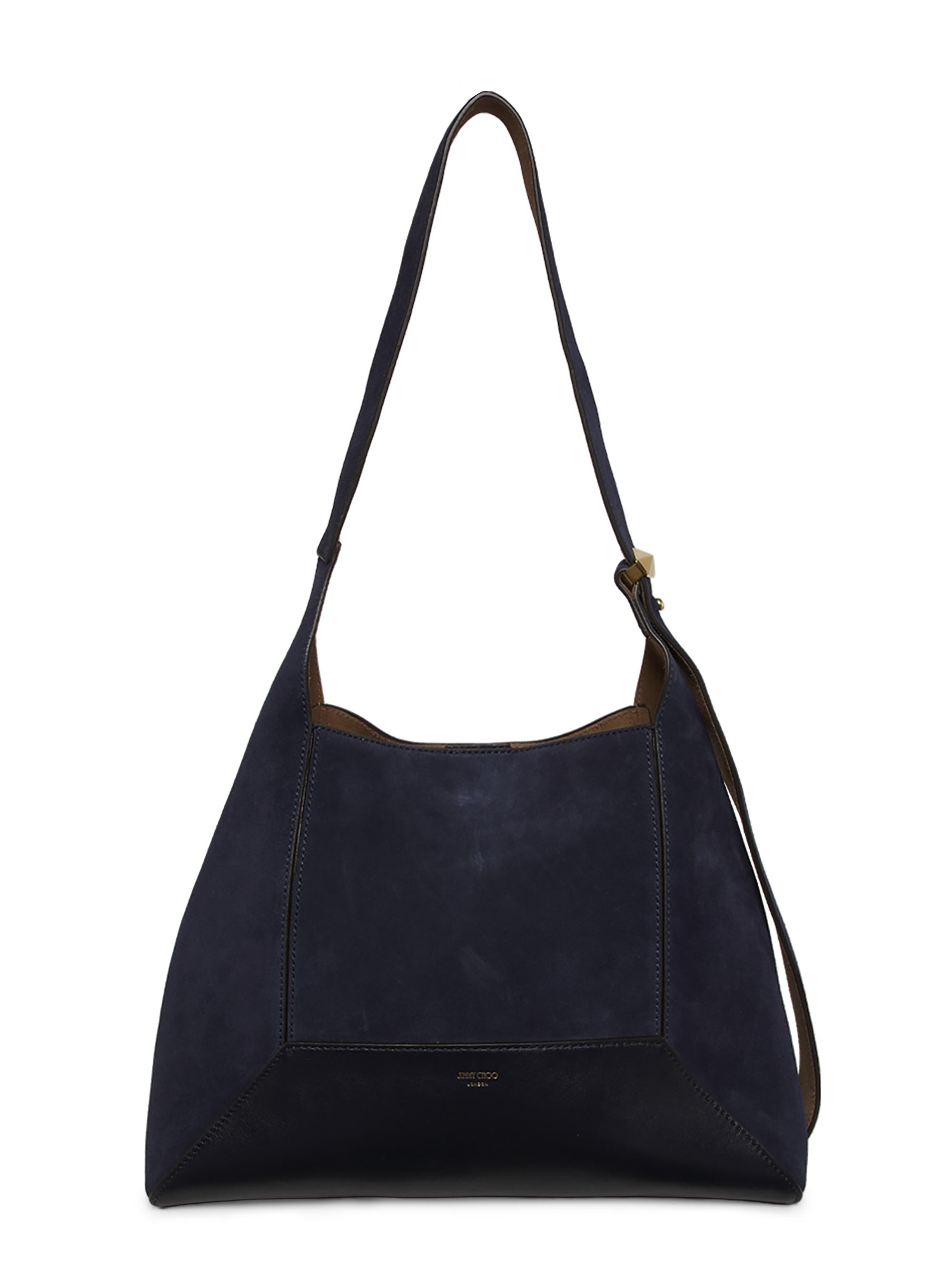 Jimmy Choo Women's  Diamond Suede Hobo Bag - Marine Gold