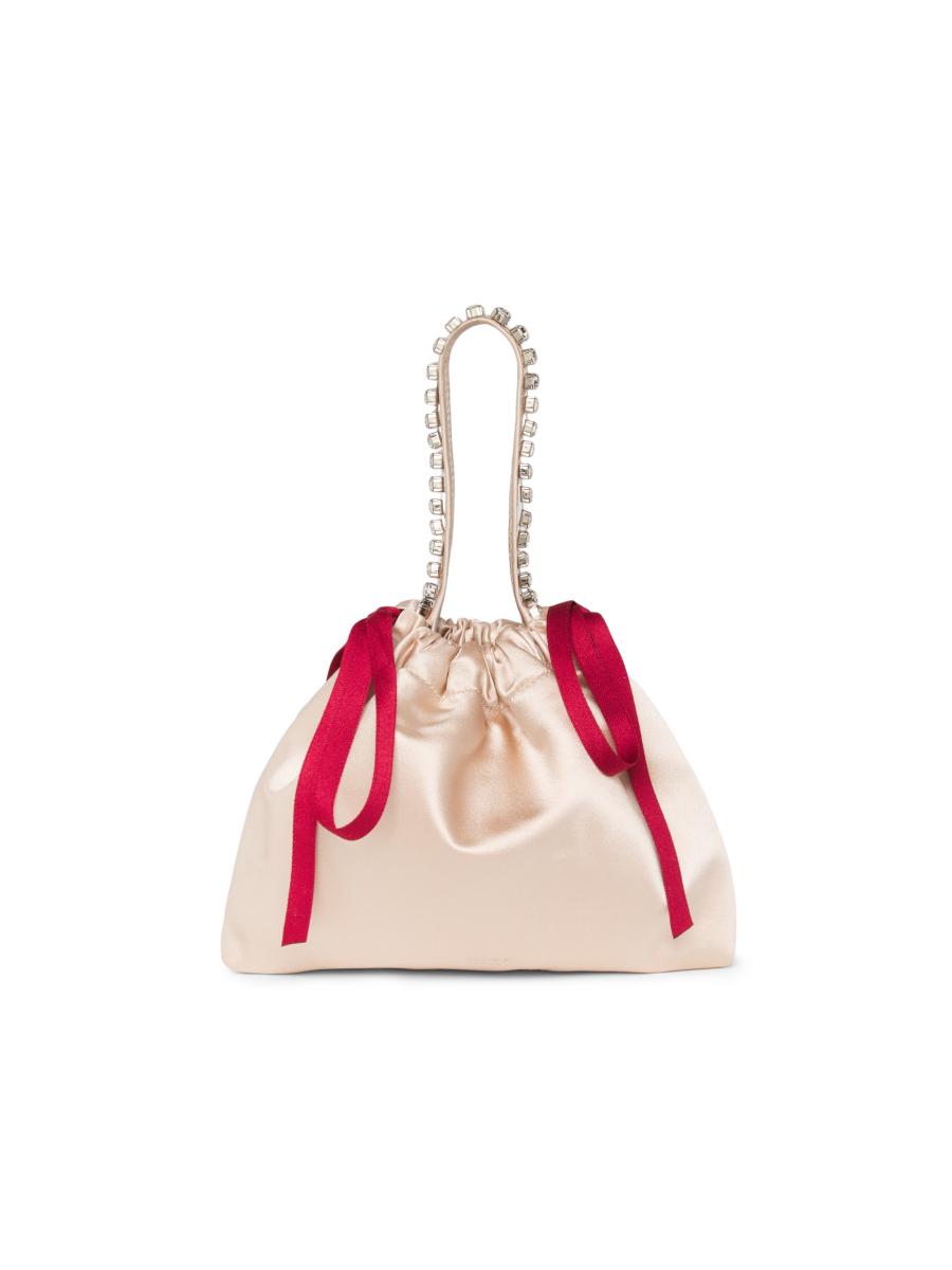 Jimmy Choo Mini Satin Top Handle Bag | Saks Fifth Avenue