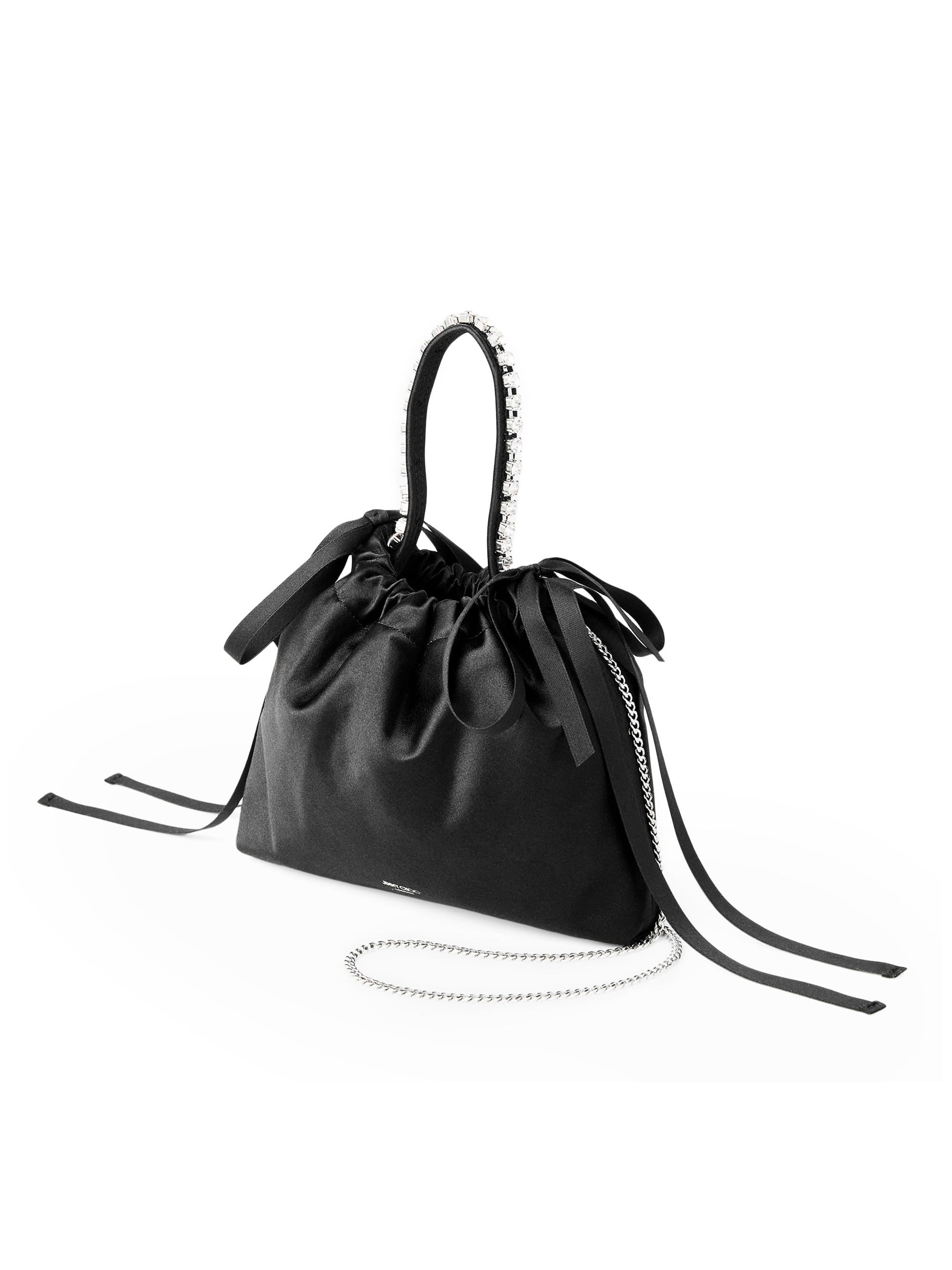 Jimmy Choo Mini Embellished Satin Top Handle Bag | Saks Fifth Avenue