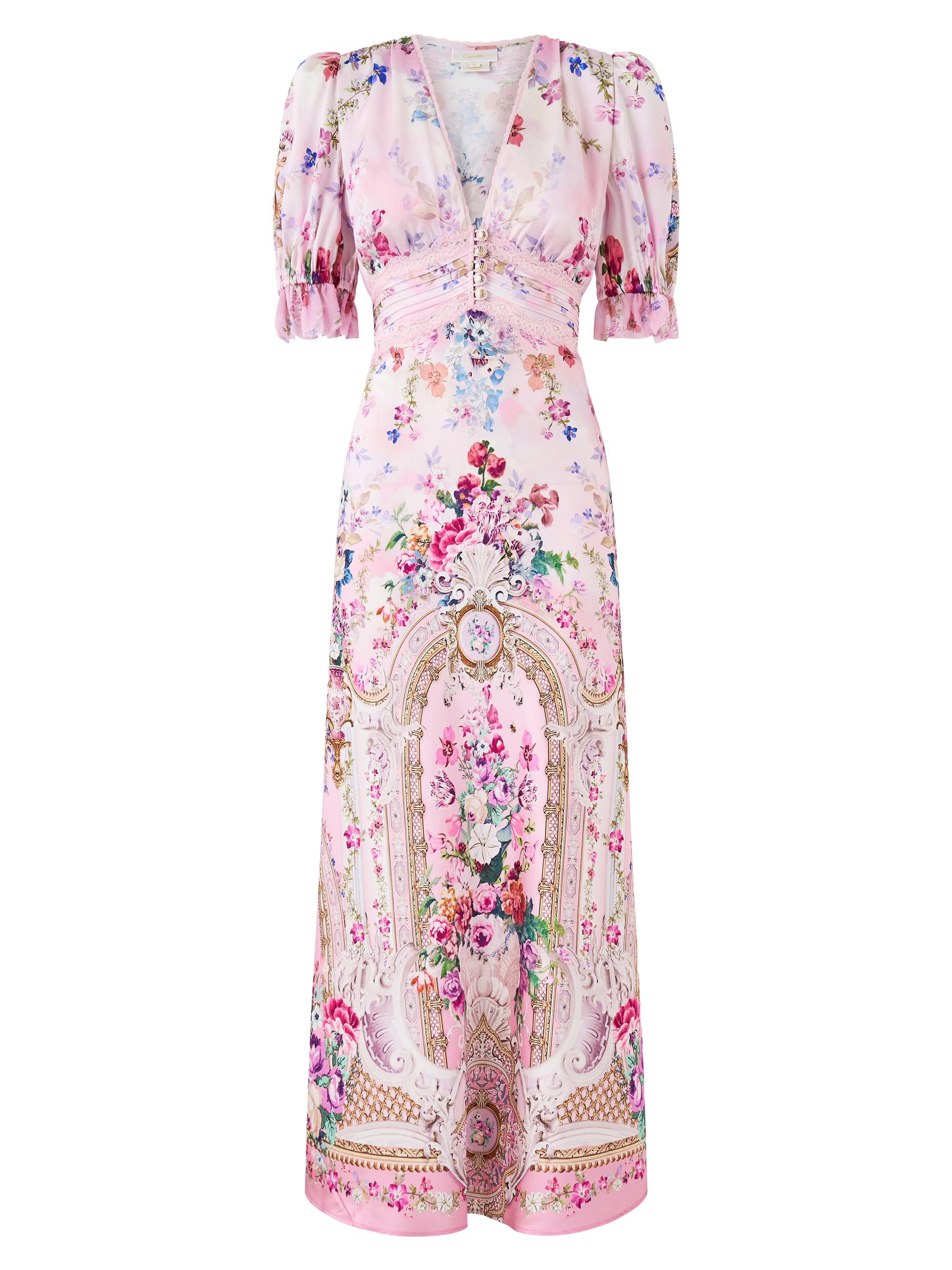 chinese dress ladies The Just Coasting A Line Frill Dress