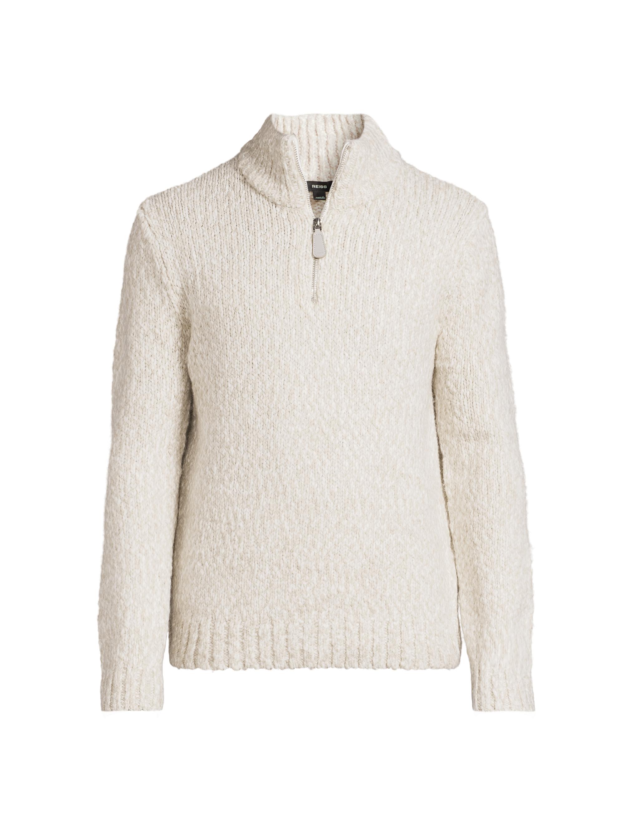 AMI Paris Alpaca-Wool Polo Sweater | Saks Fifth Avenue