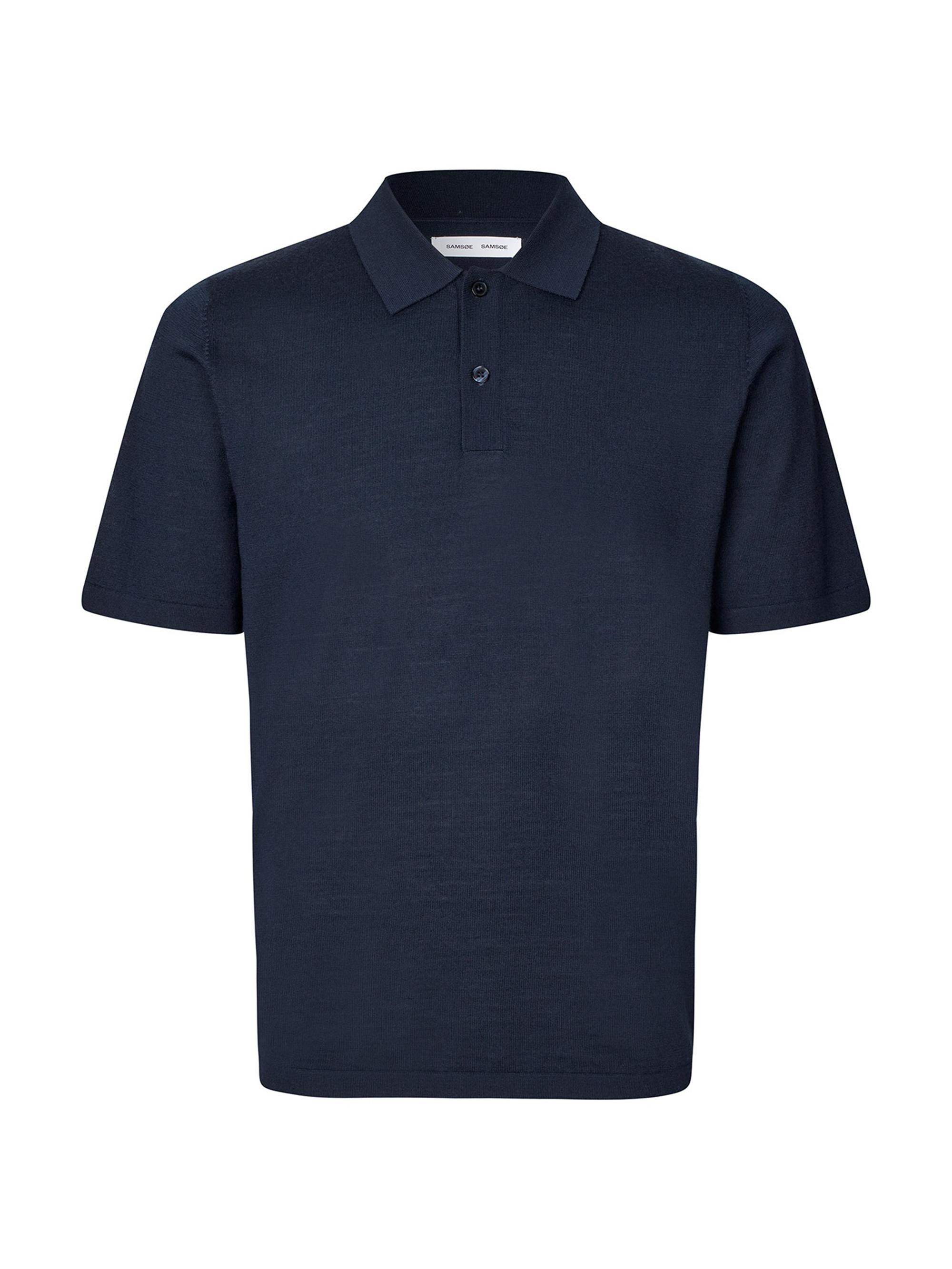 Samsoe Samsoe Men's Sarowan Wool-Blend Knit Polo Shirt - Salute
